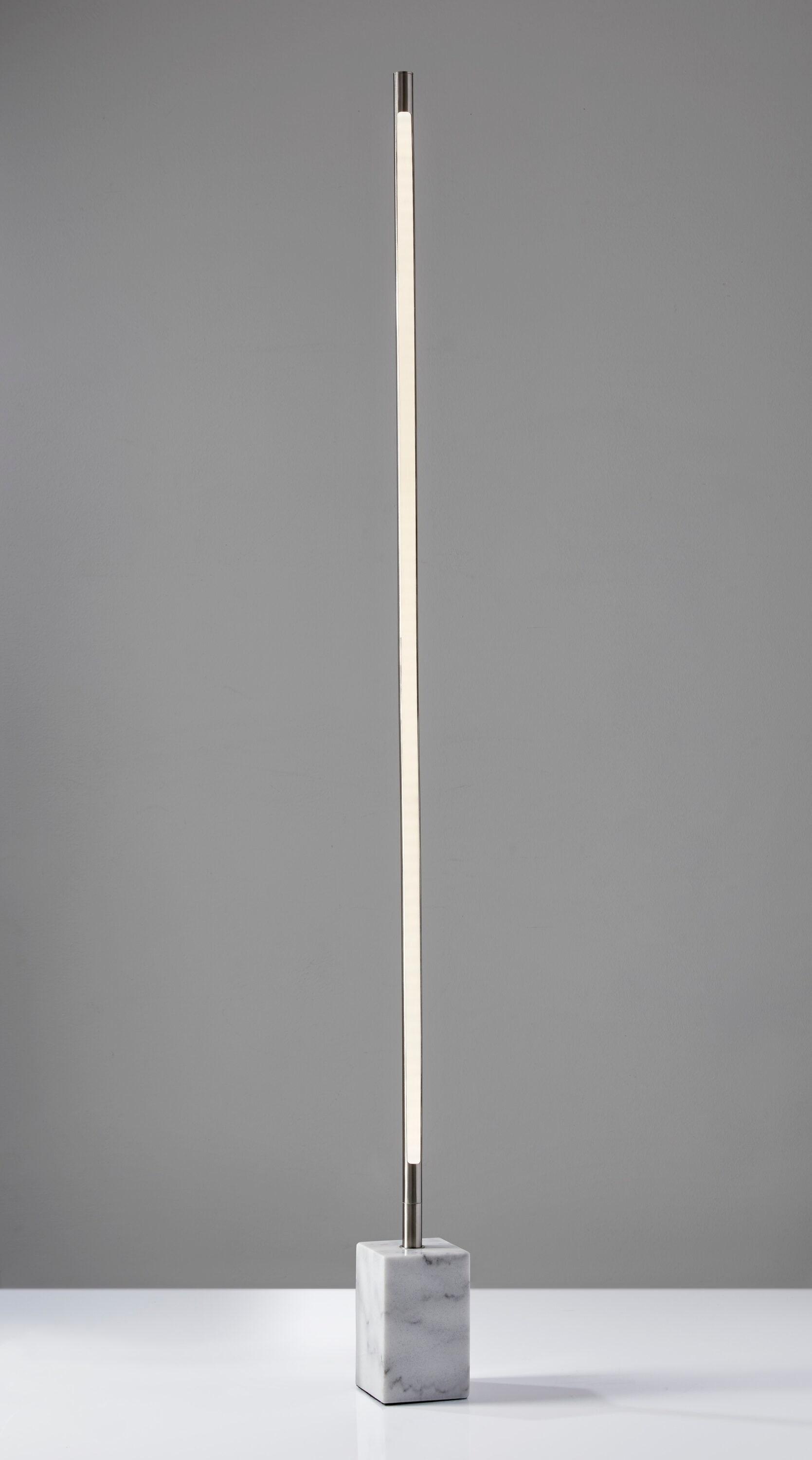 Modern LED Marble Floor Lamp (65")