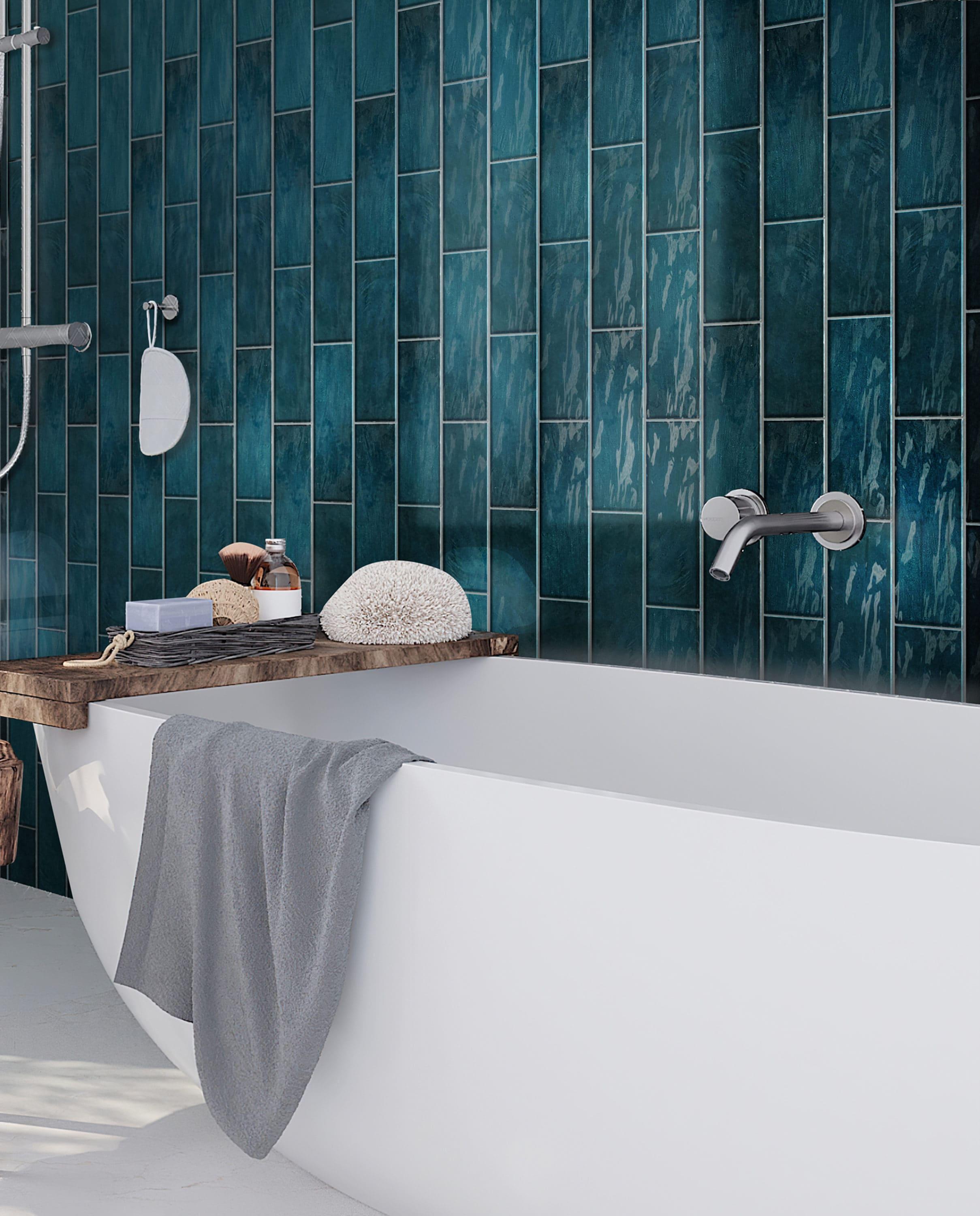 3" x 8" Ceramic Subway Wall Tile