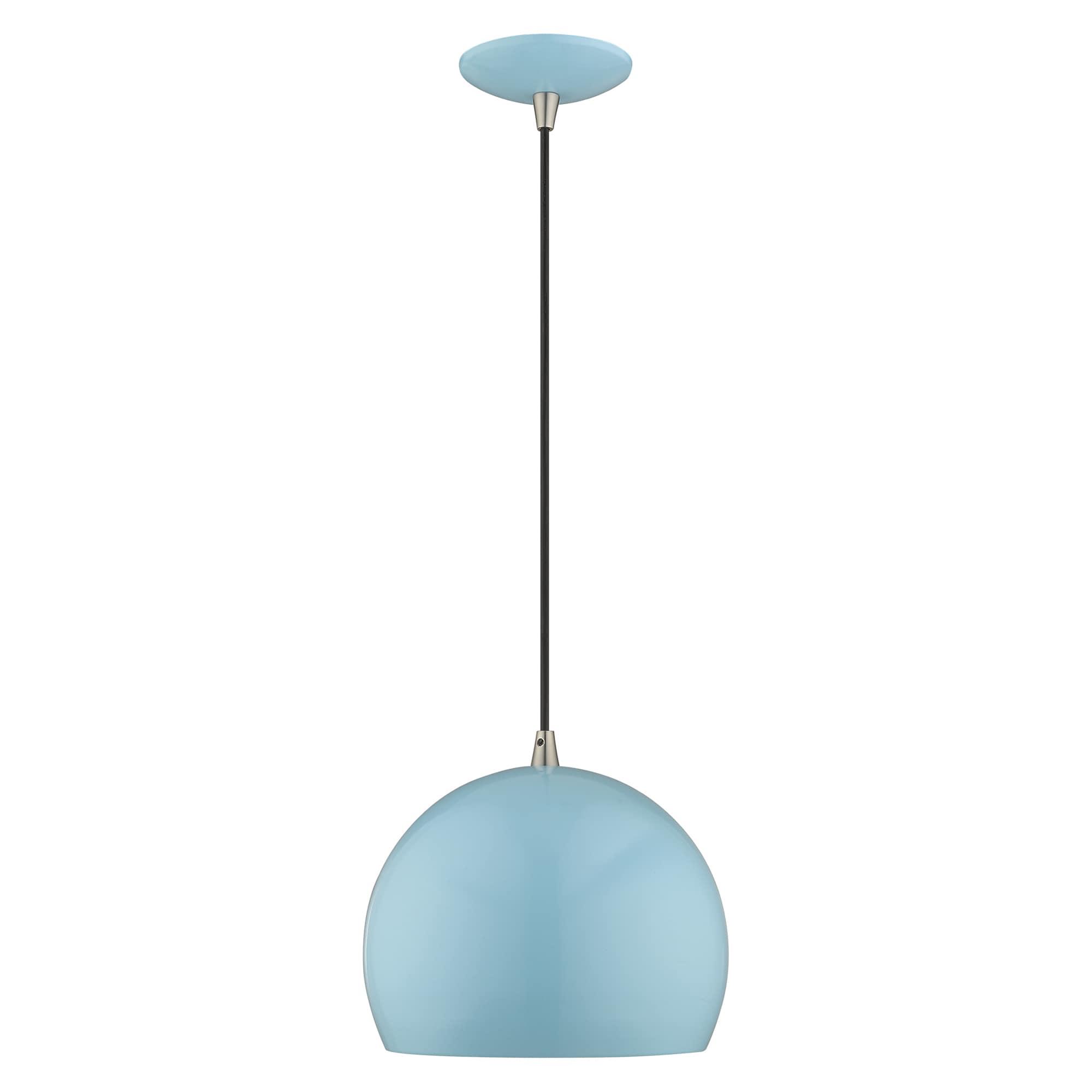 Schultz Single Light Metal Dimmable Pendant