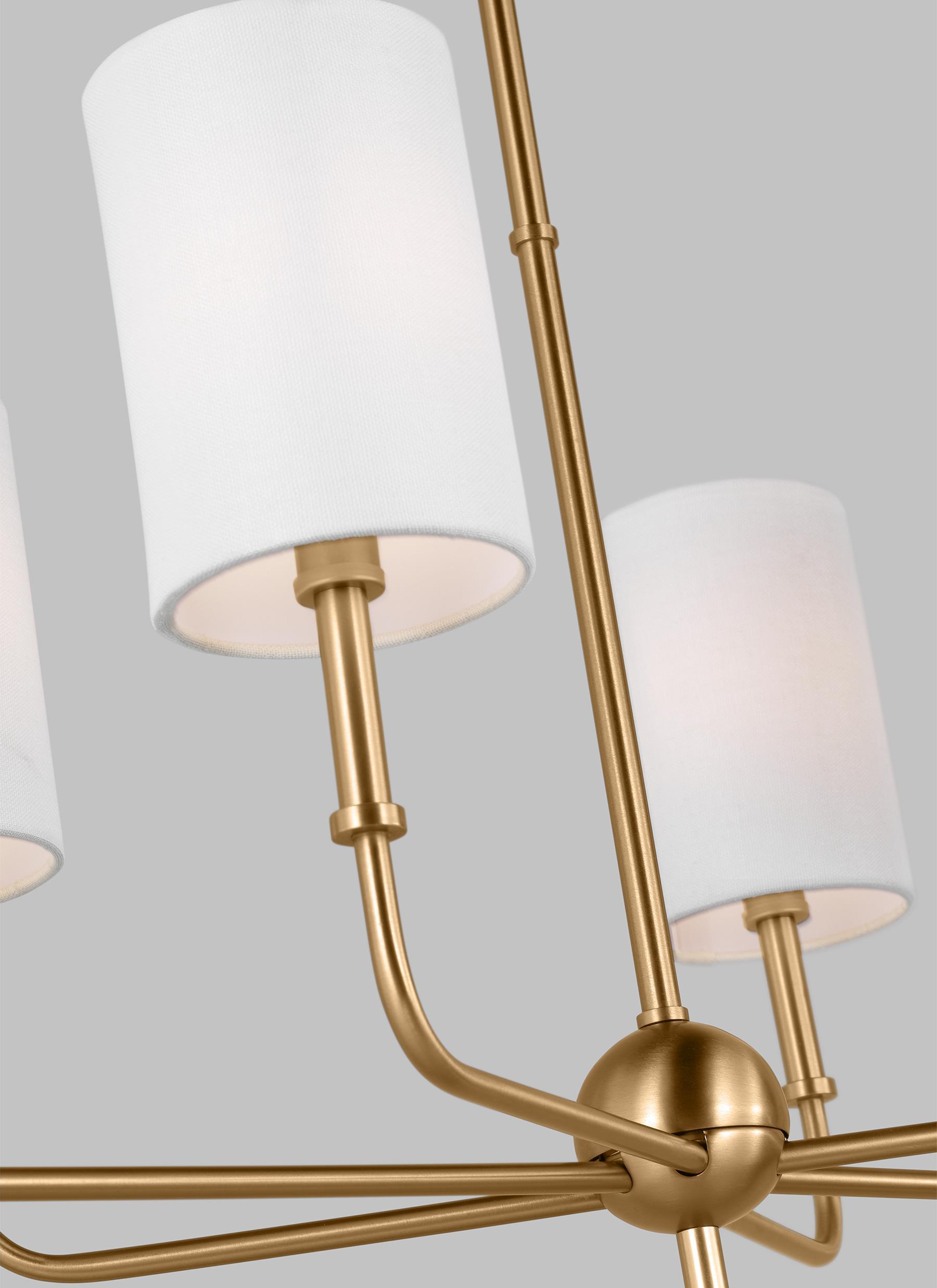 Legrand Linear Chandelier - Brass / 44"W
