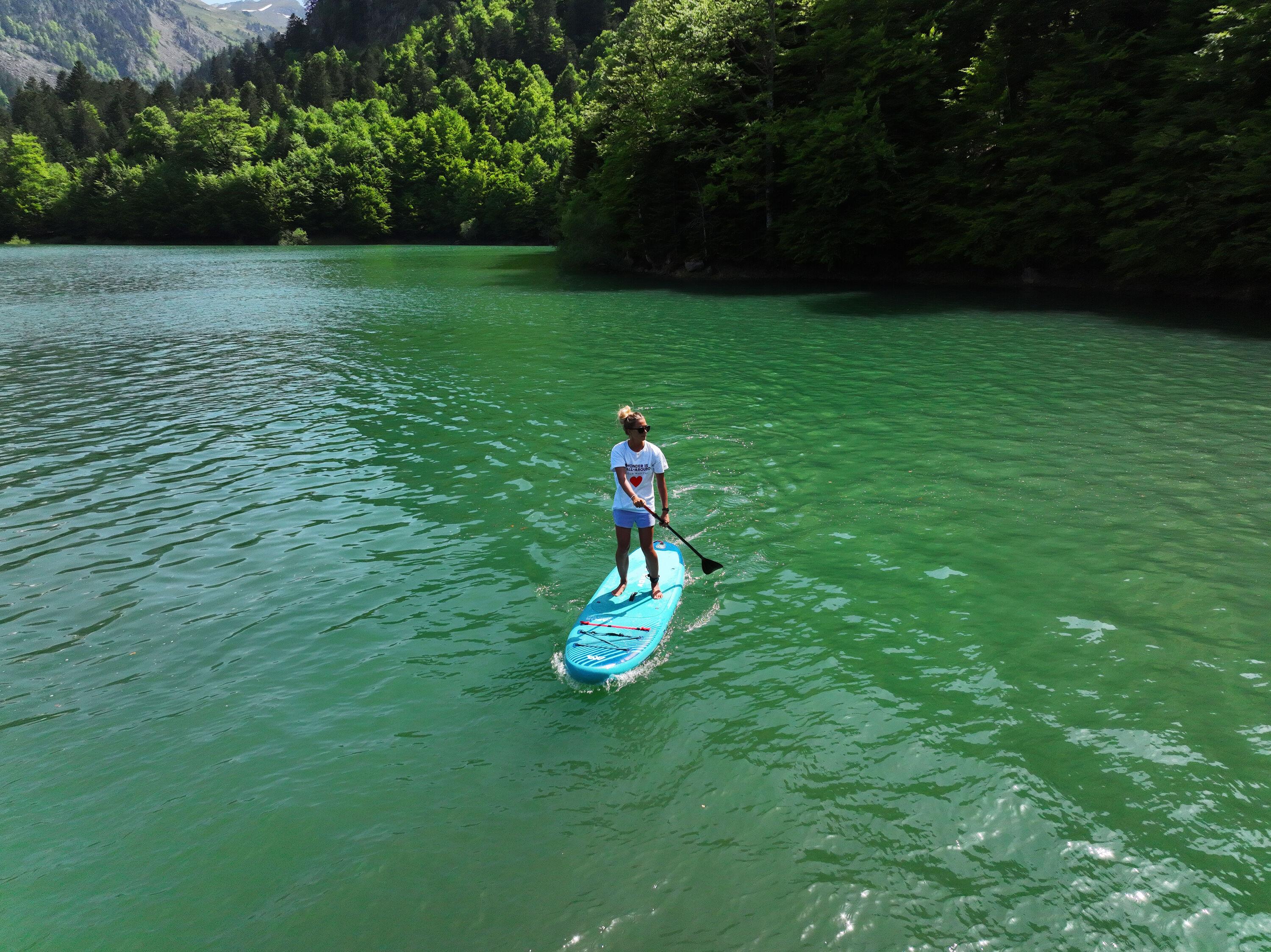 Aqua Marina 10.4'' Vapor Aqua Splash Paddleboard - Aqua Blue