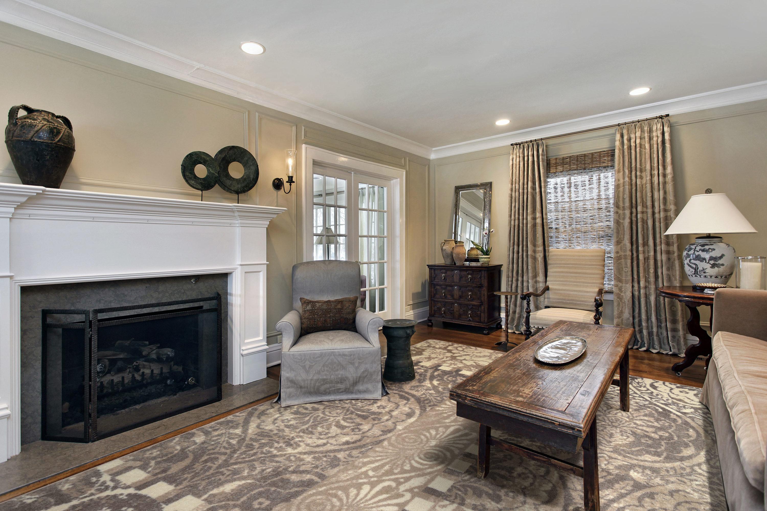 Joy Carpets First Take Royal Mosaic Damask French Cream Area Rug | Wayfair