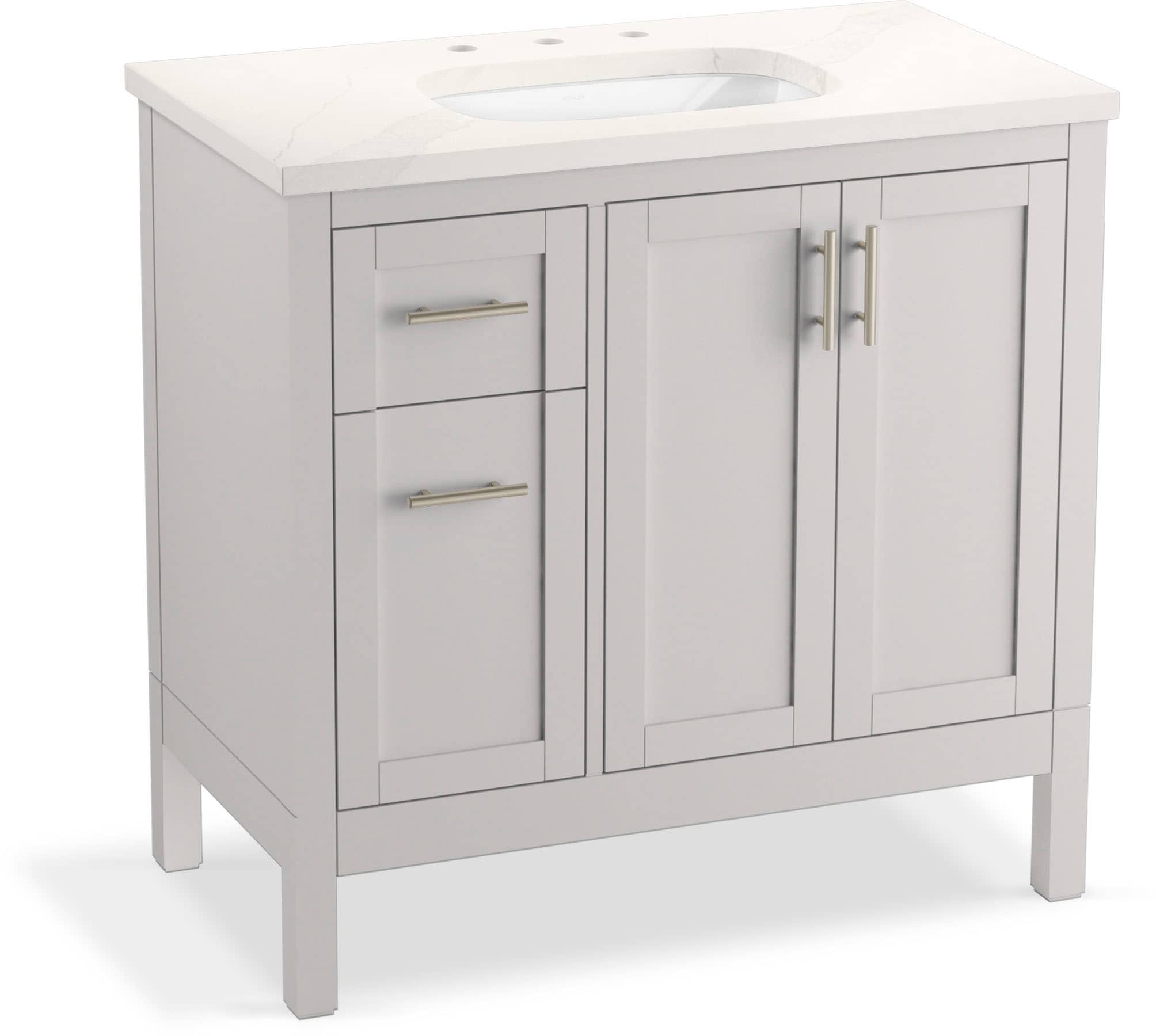 37" Single Bathroom Vanity Set