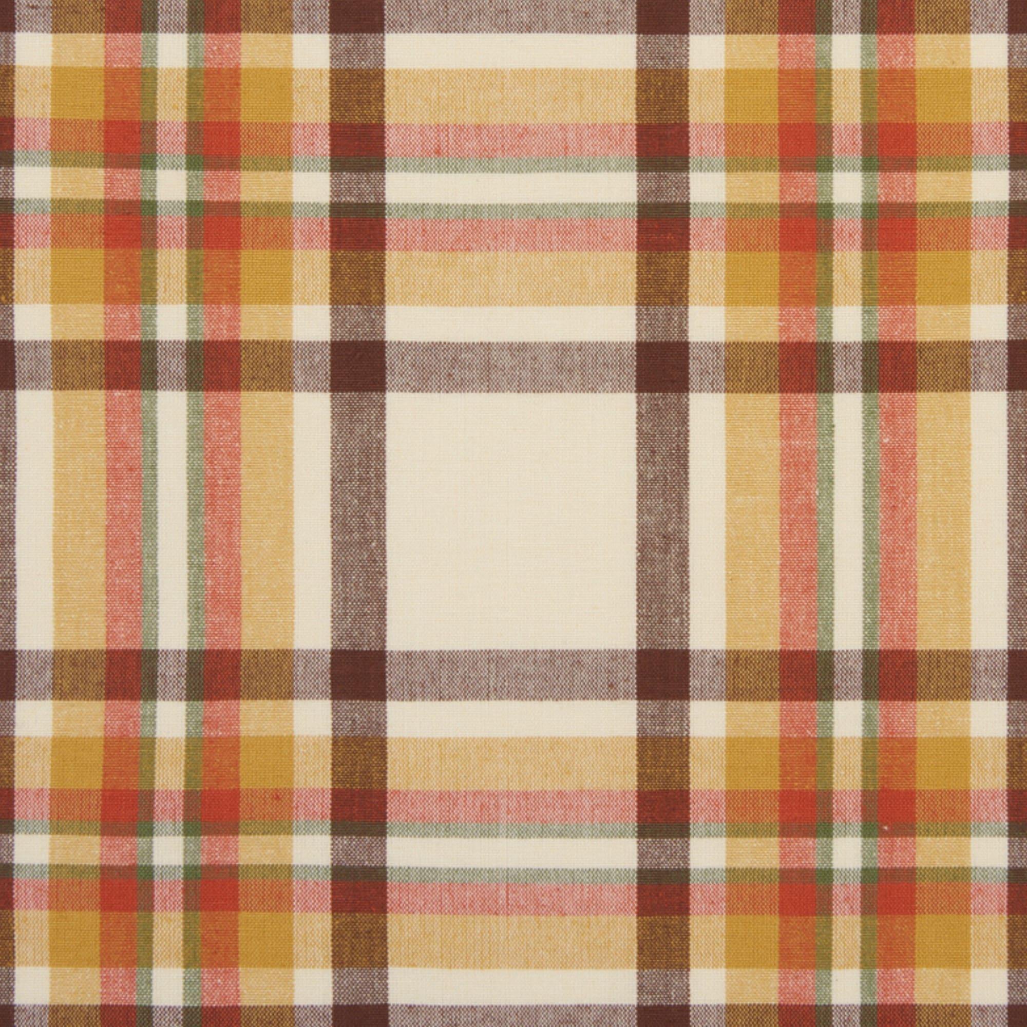 Russet Harvest Woven Plaid Tablecloth - Multicolor - 60x102 - Elrene Home Fashions