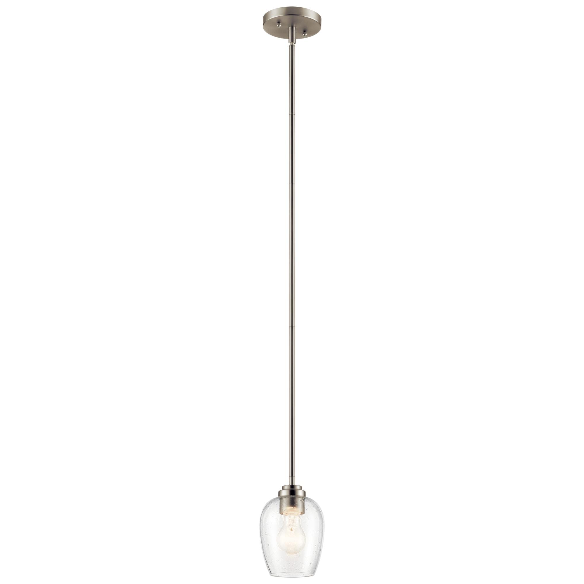 Kichler Lighting Valserrano 1 - Light Pendant in  Brushed Nickel