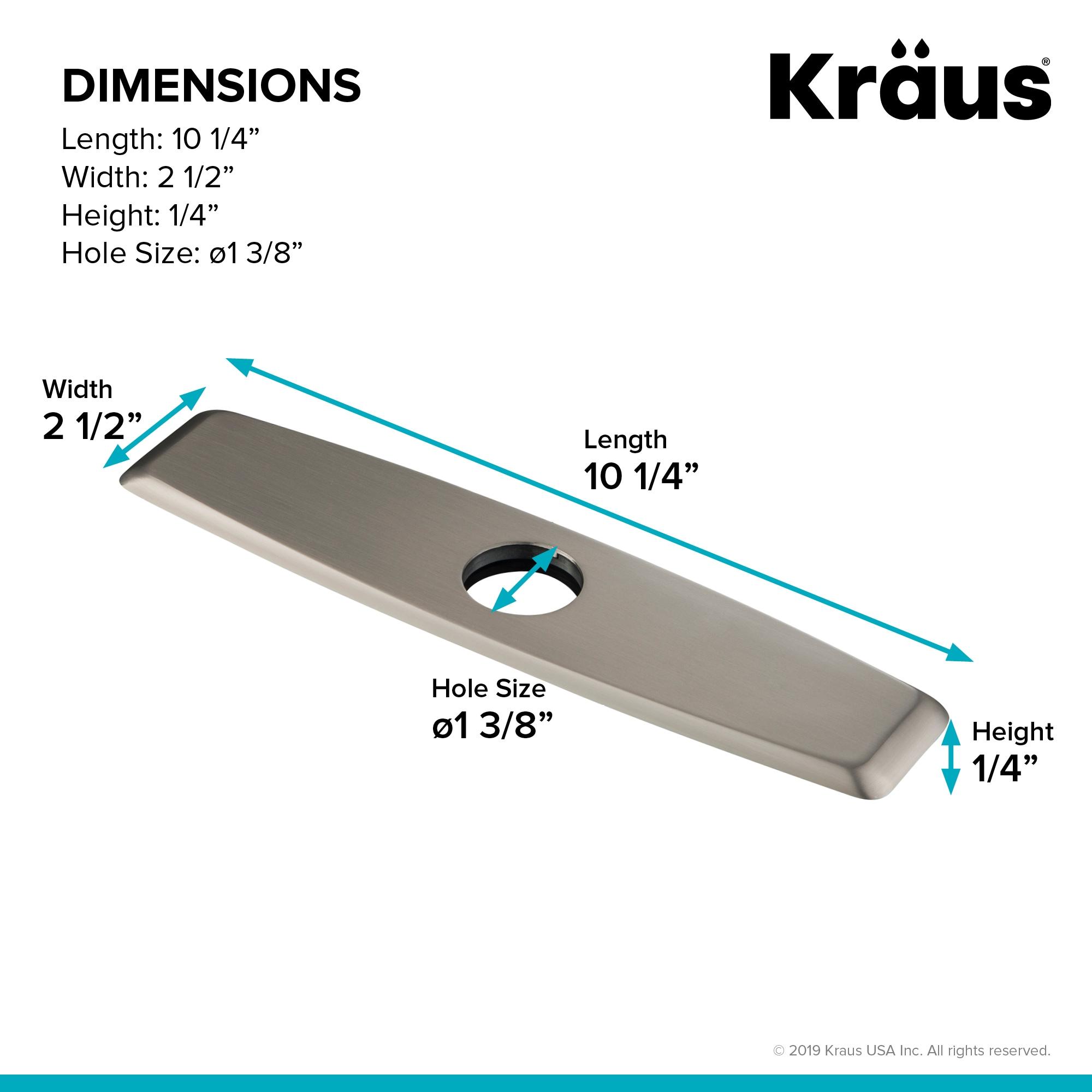 KRAUS Oletto Single Handle Pull Down Kitchen Faucet