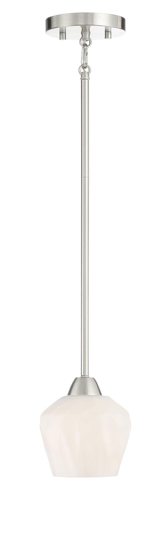 Minka Lavery - Camrin - 1 Light Convertible Mini Pendant-Brushed Nickel Finish