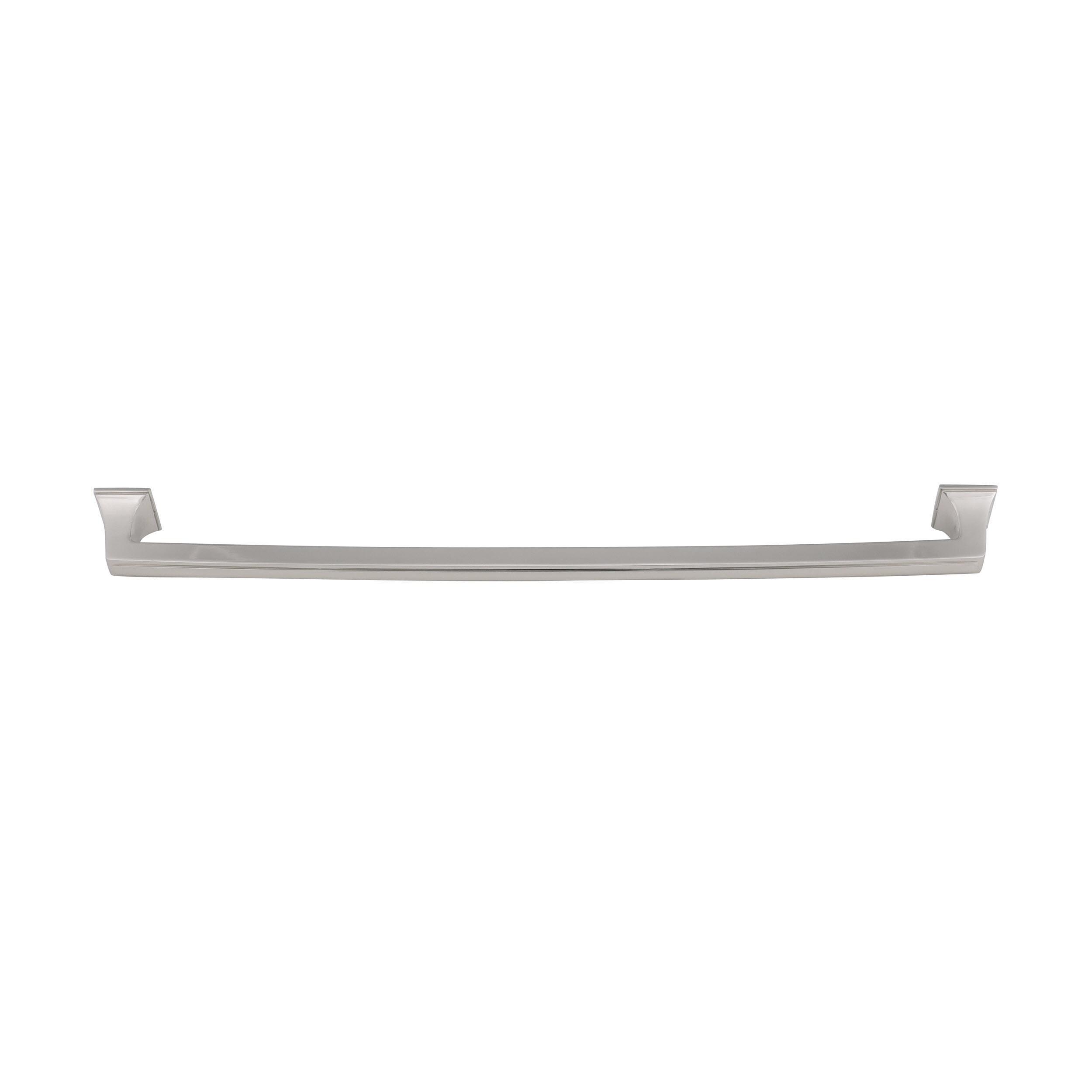 Amerock Mulholland 18 inch (457mm) Center-to-Center Polished Nickel Appliance Pull