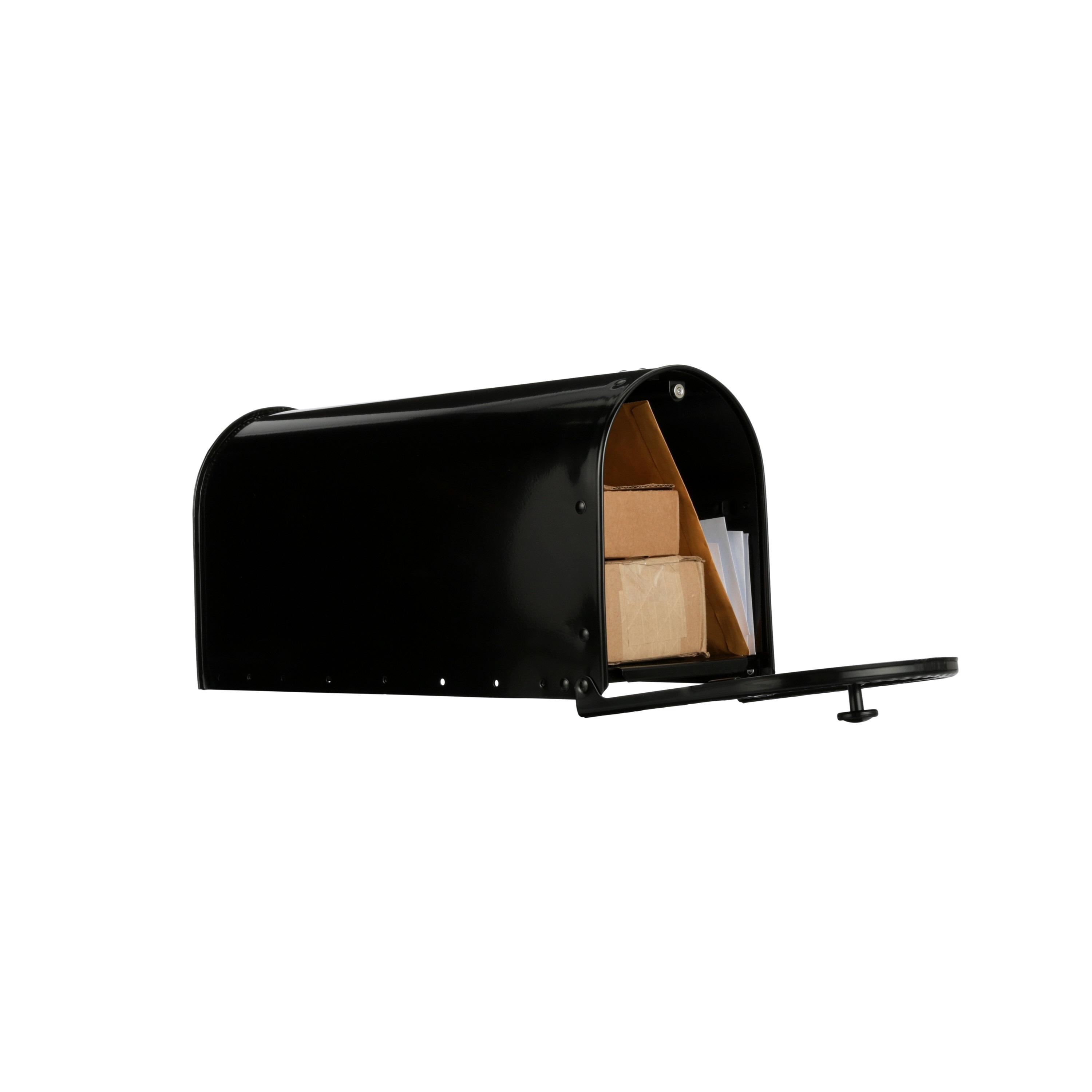 Architectural Mailboxes Edwards Post Mount Mailbox Black
