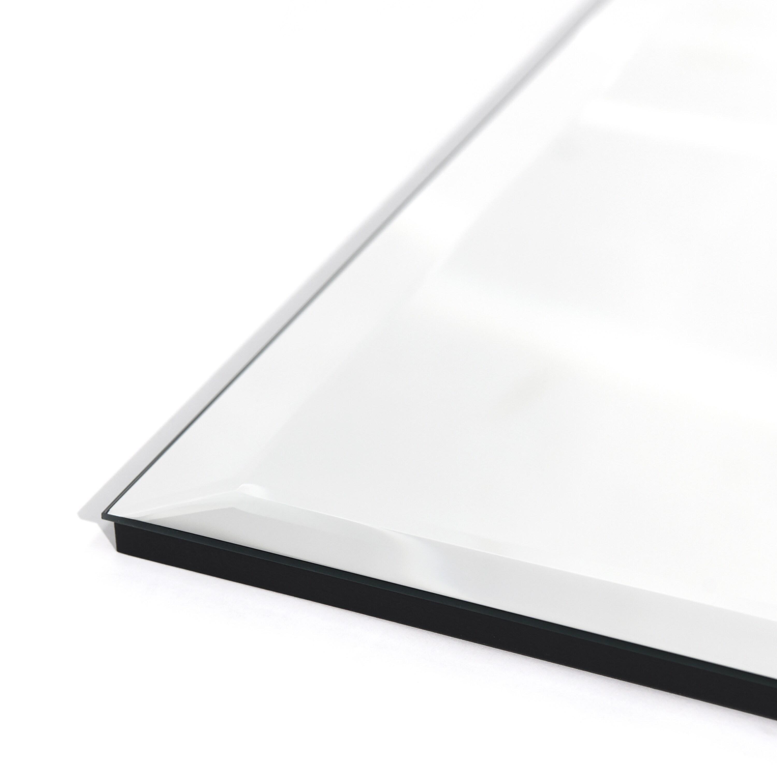Empire Art Direct  30 x 40 in. Frameless Rectangular Wall Mirror with Beveled Prism Mirror Panels - 1 in. Beveled Edge