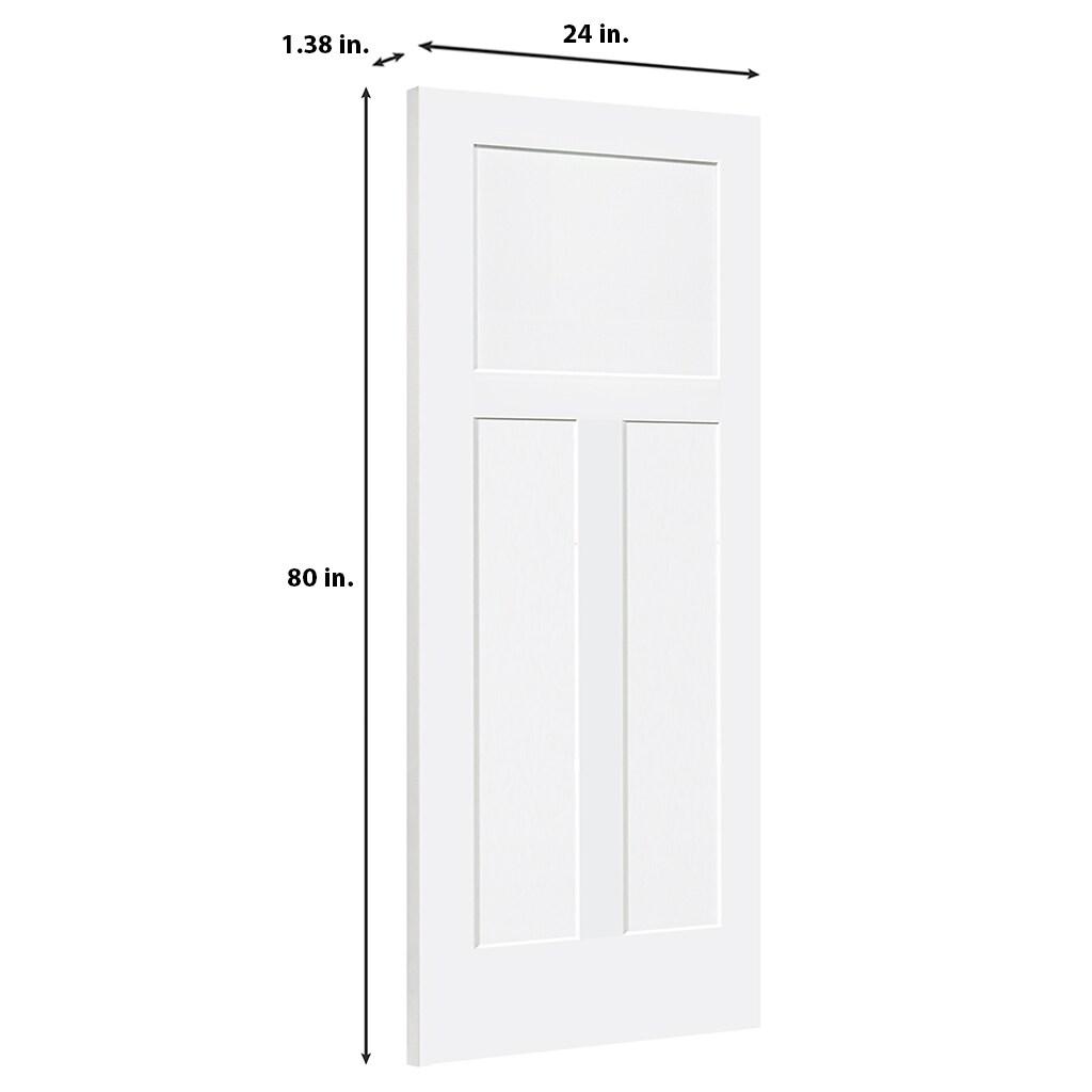 Kimberly Bay Paneled Solid Wood Primed Standard Door