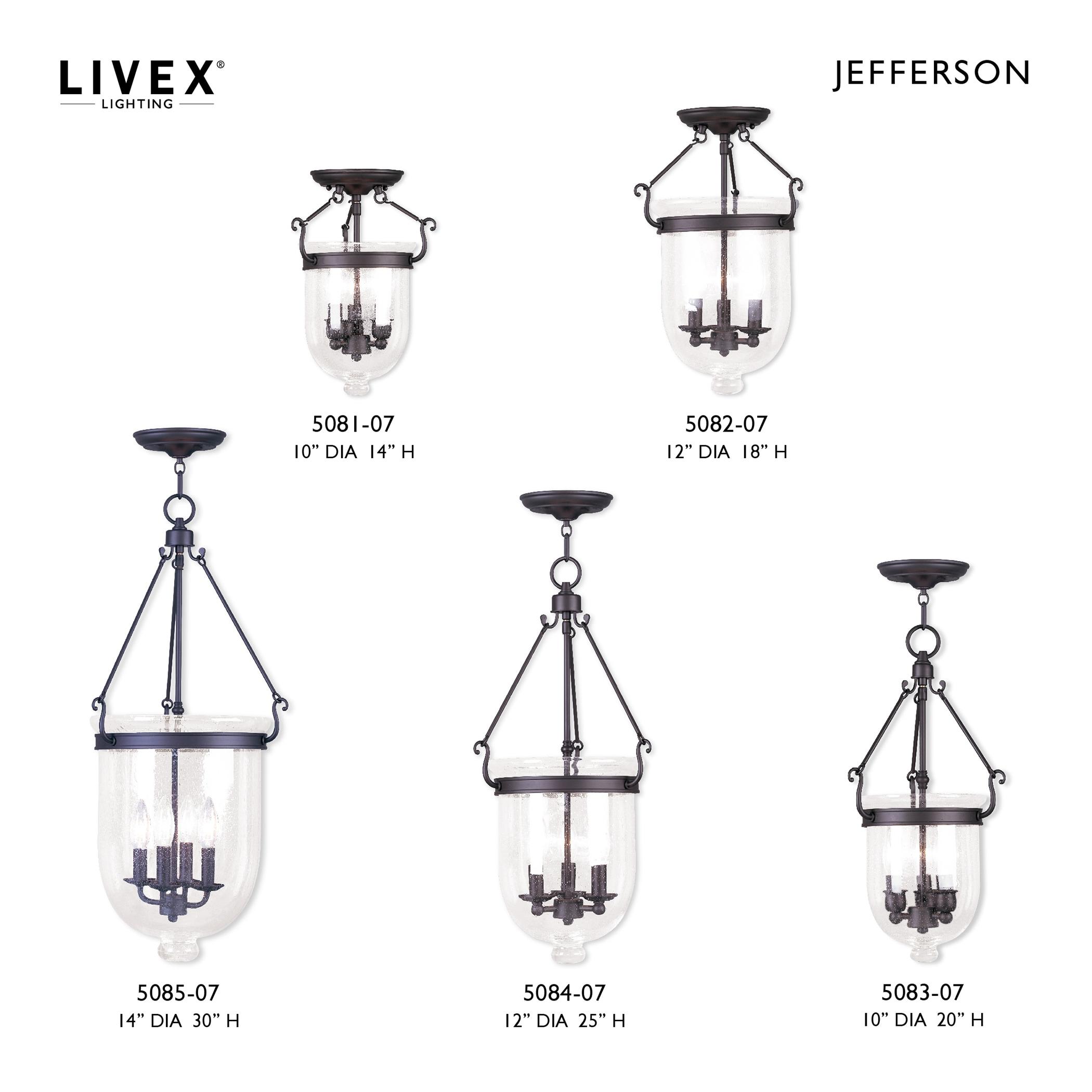 Breakwater Bay Phippsburg Glass Semi Flush Mount