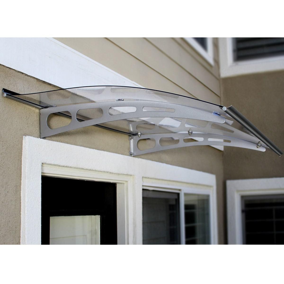 Advaning 7.9'' D Polycarbonate Cover Retractable Door / Window Awning