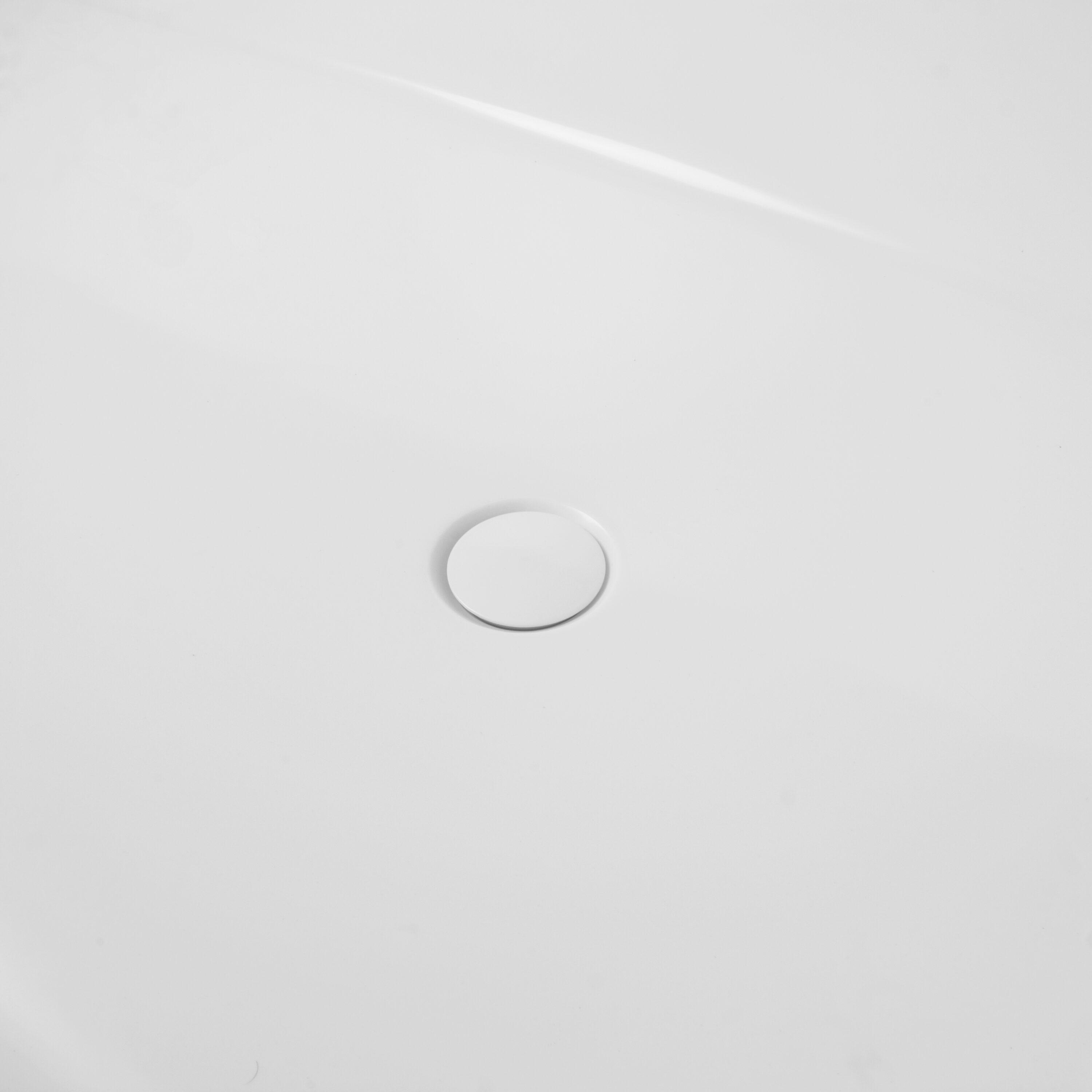 59'' x 30'' Freestanding Soaking Solid Surface Bathtub