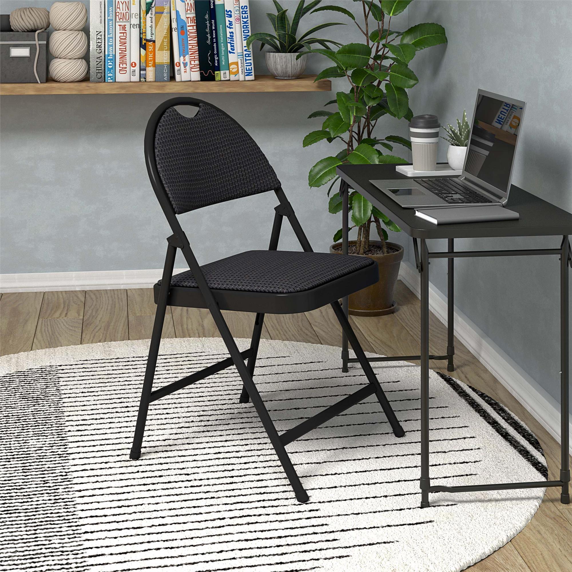 COSCO COSCO Commercial XL Smartfold Fabric Padded Chair