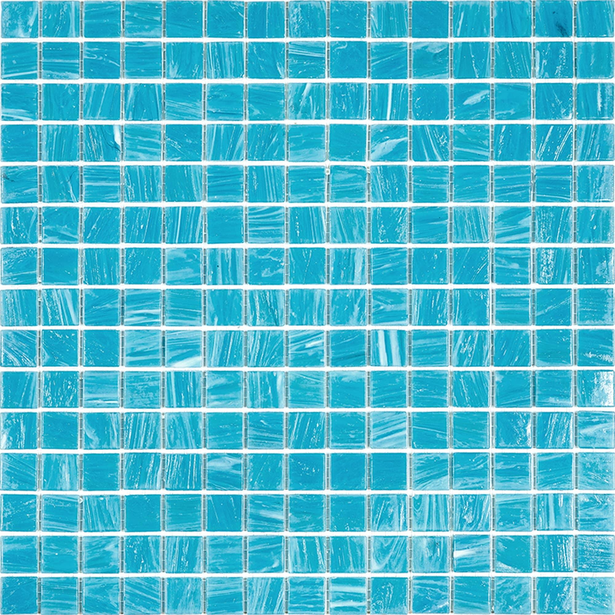 Celestial 0.8" x 0.8" Glass Grid Mosaic Wall & Floor Tile