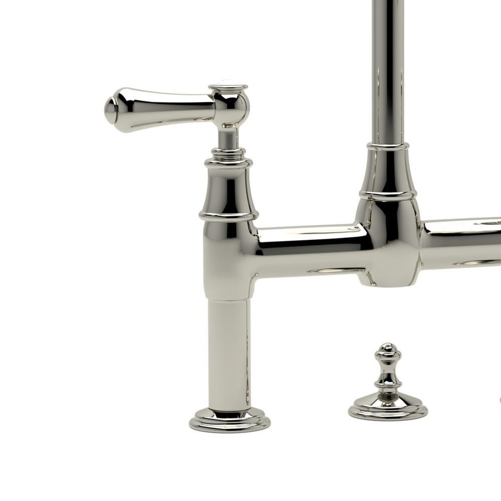 Perrin & Rowe U.3708LSP-PN-2 Georgian Era Bridge Lavatory Faucet