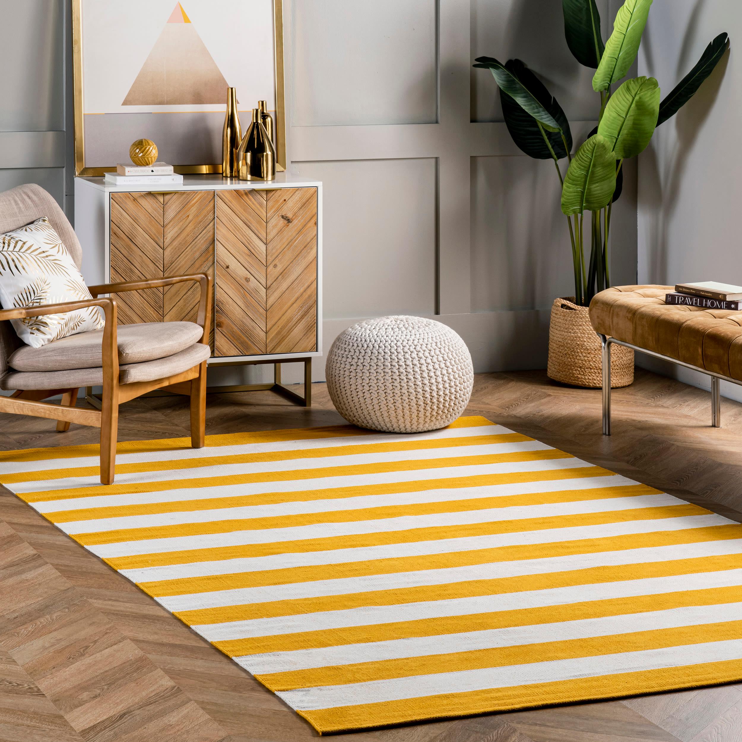 Nuloom Gracen Cotton Stripe Indoor Area Rug, 3' x 5'