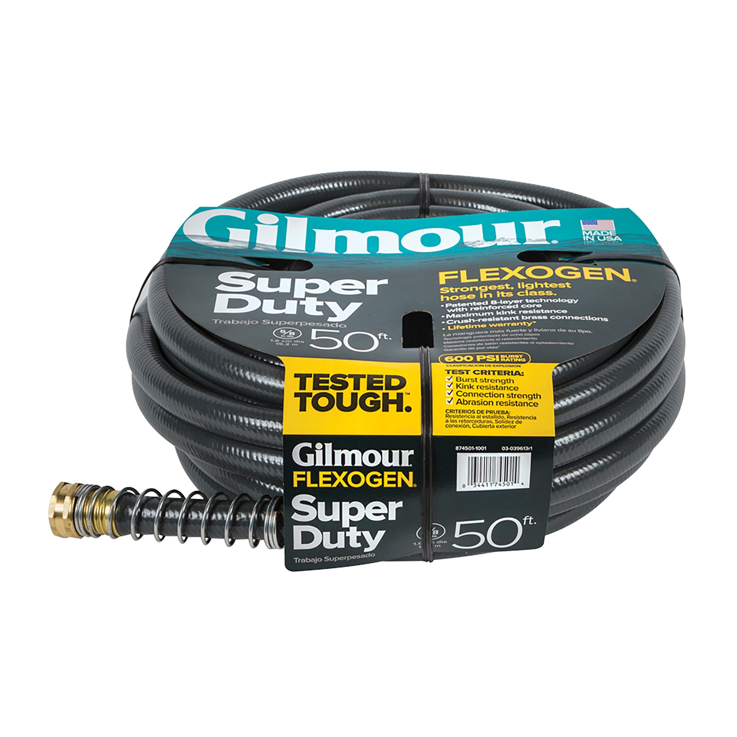 Gilmour 874501-1001 Flexogen Super Duty Garden Hose, 5/8" x 50'
