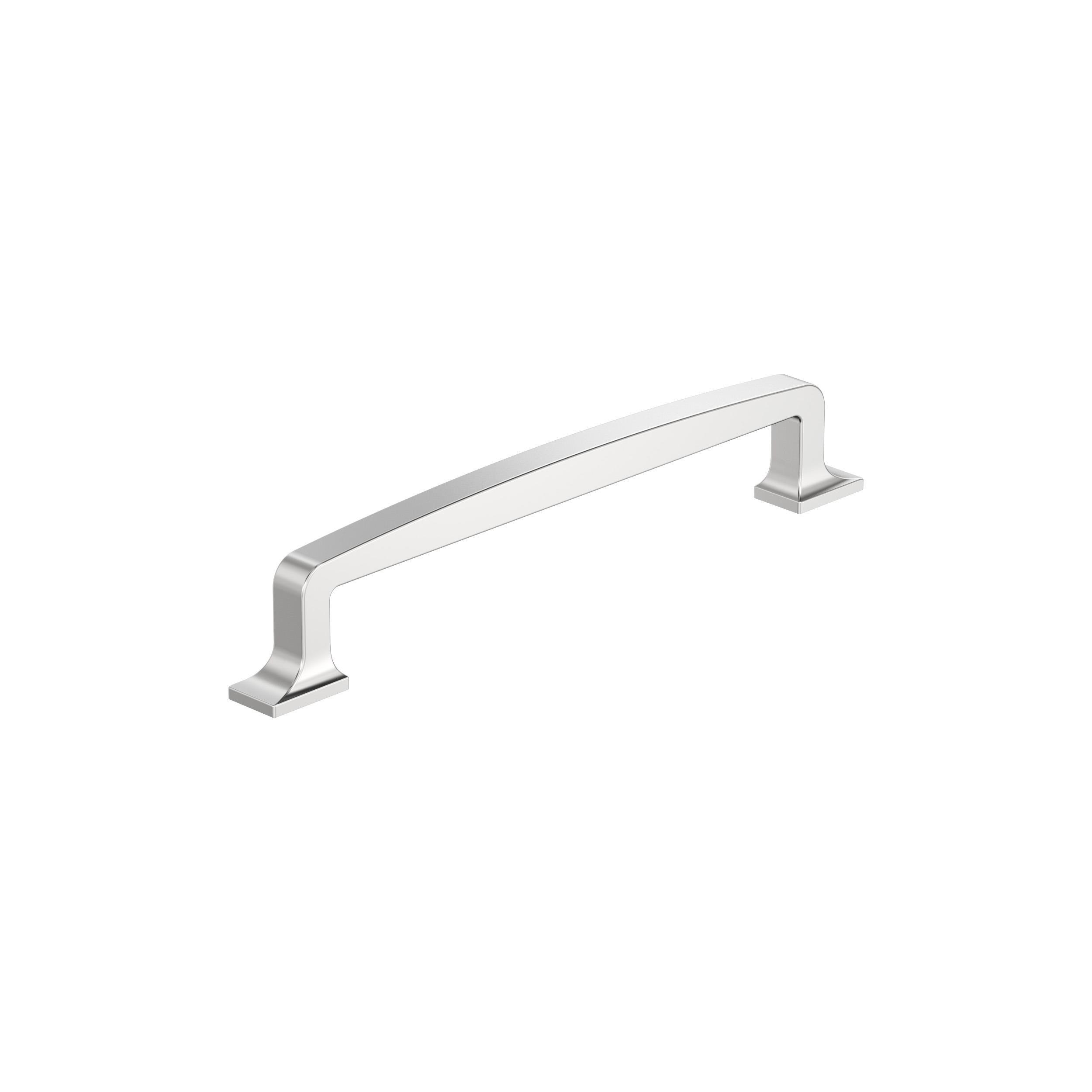 Amerock Westerly 6-5/16 inch (160mm) Center-to-Center Polished Chrome Cabinet Pull