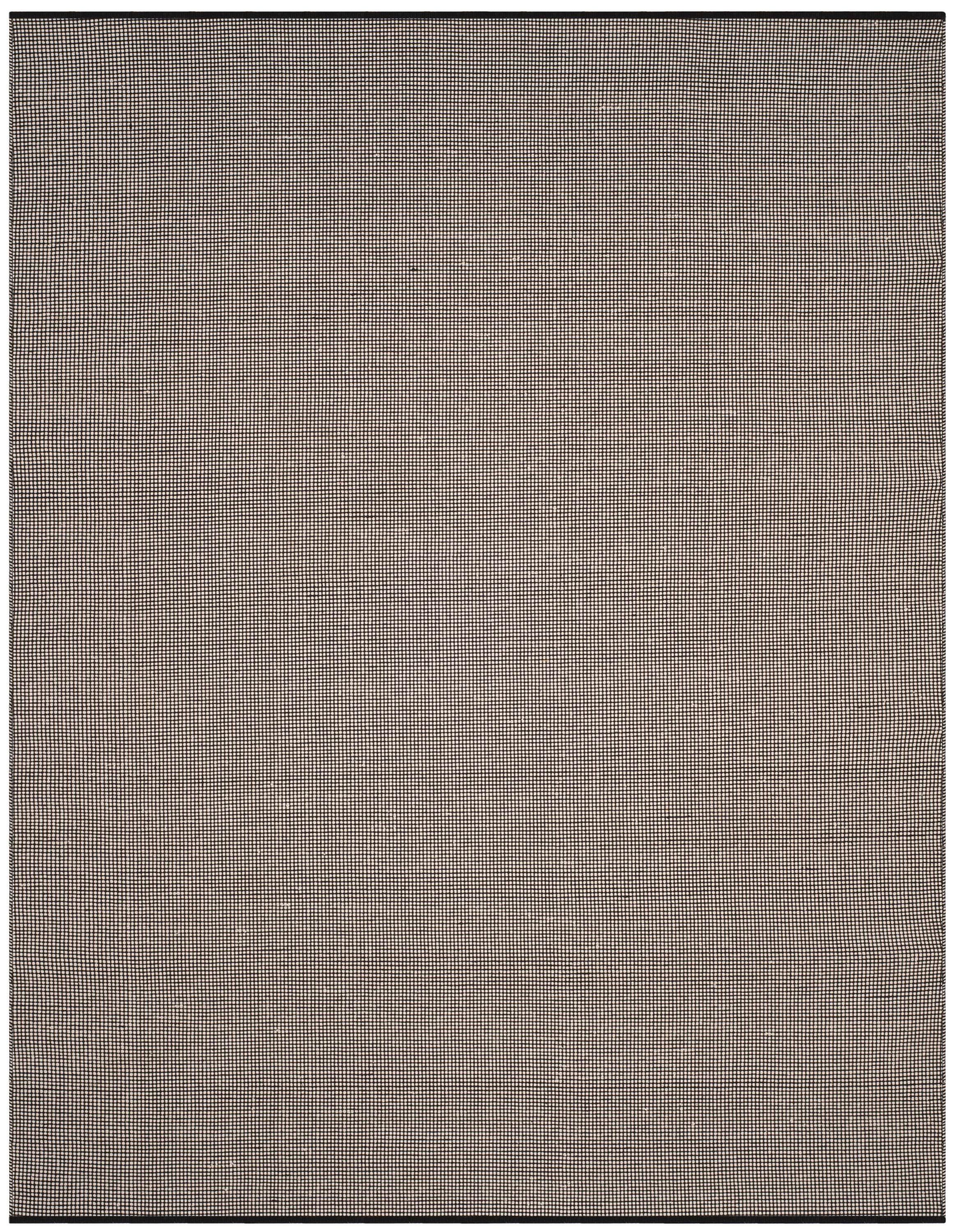 Montauk MTK345 Hand Woven Indoor Area Rug - Ivory/Black - 8'x10' - Safavieh