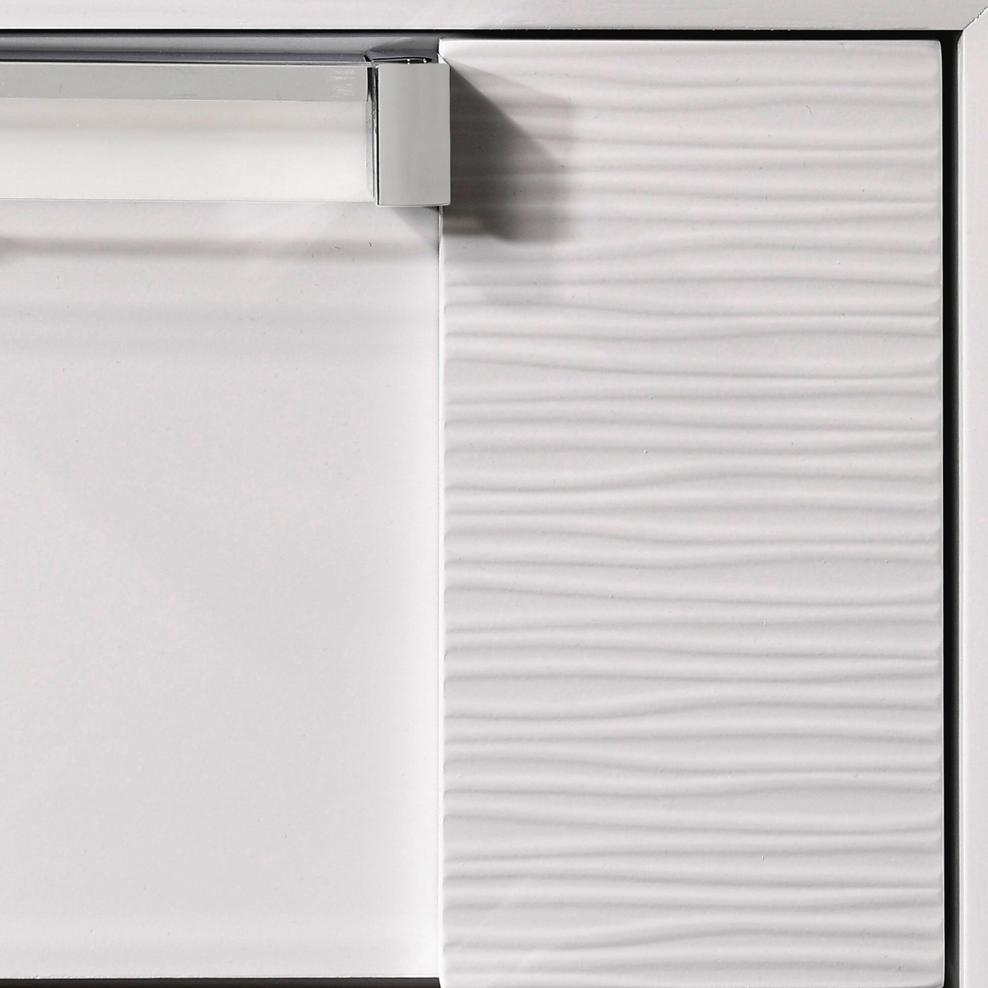 Picket House Furnishings Charlotte Vanity Set with USB in White