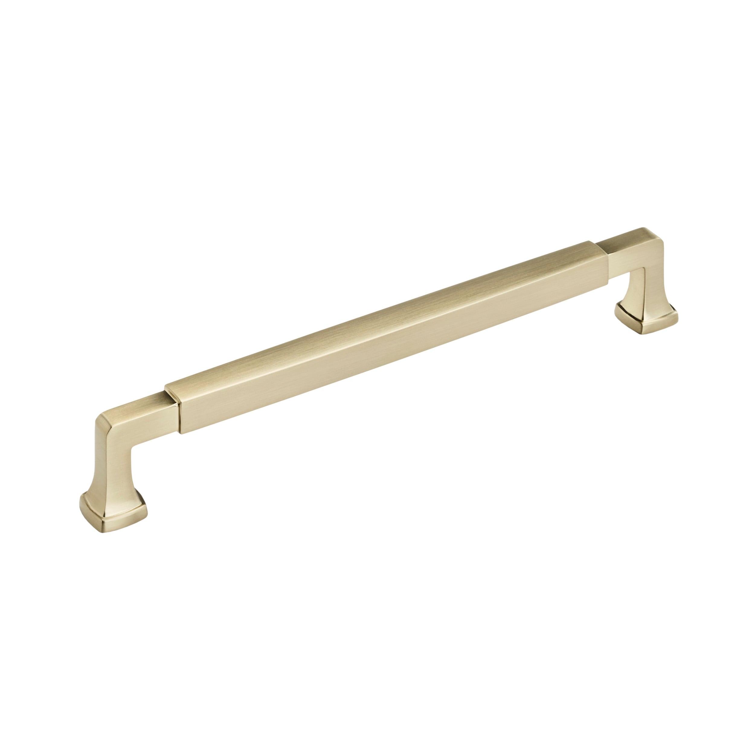 Amerock Stature 8-13/16 inch (224mm) Center-to-Center Golden Champagne Cabinet Pull