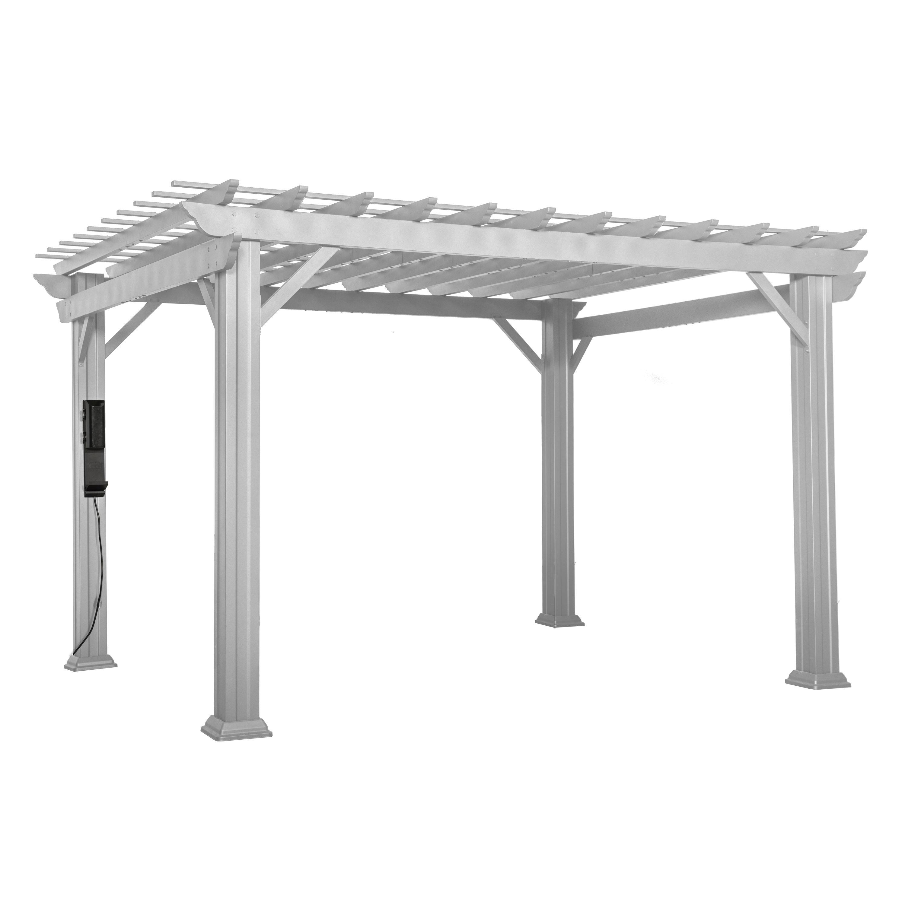 Backyard Discovery 12' x 10' Hawthorne Traditional Steel Pergola