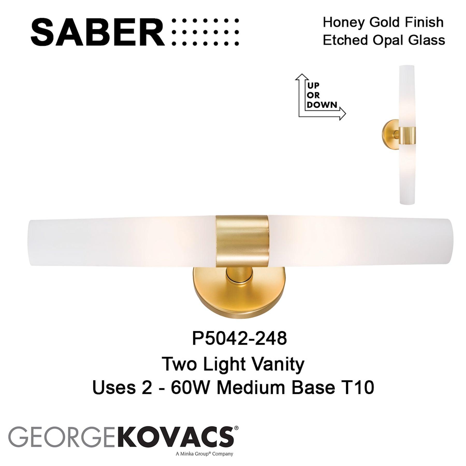 Saber 2 - Light Dimmable Bath Bar