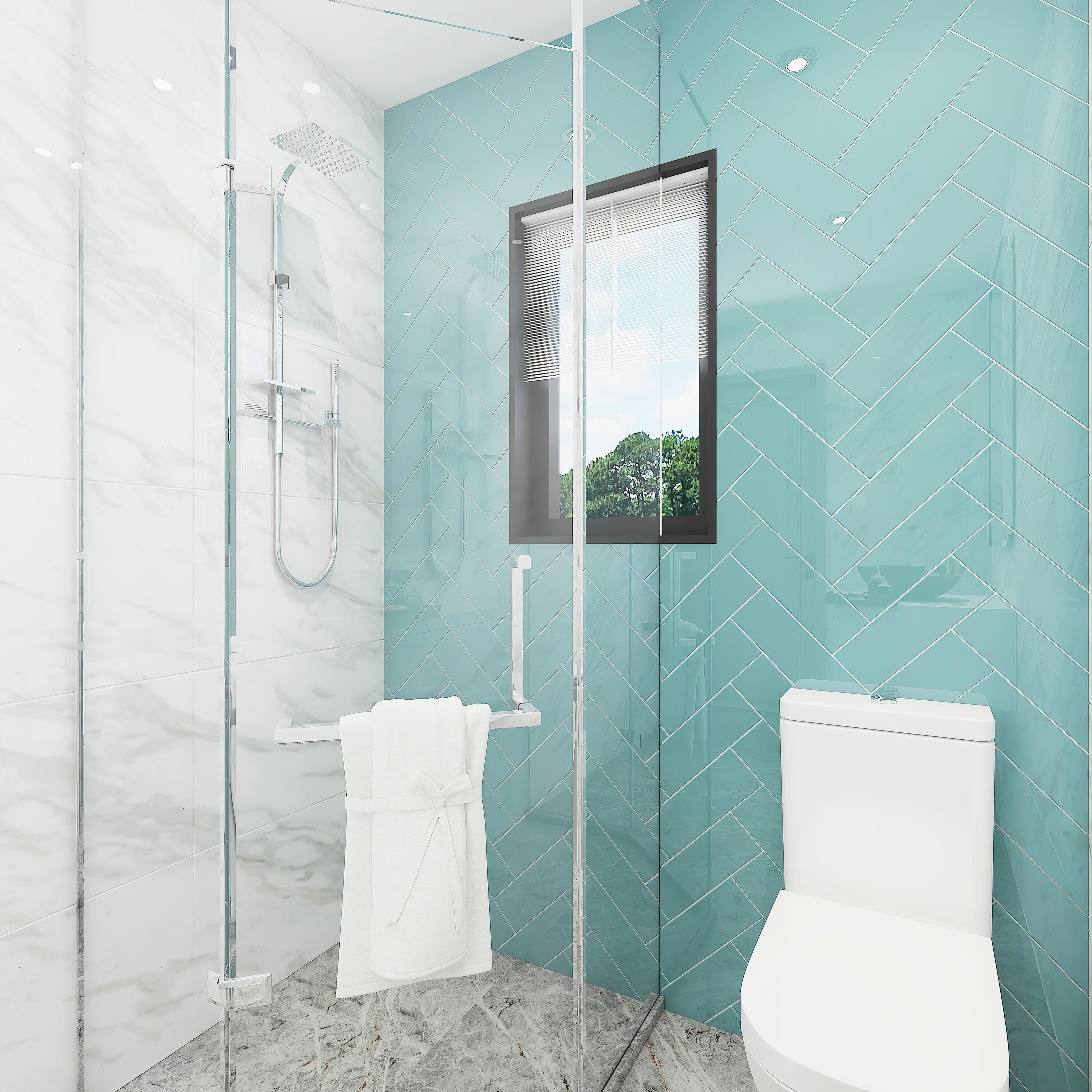Glass Subway 4" x 12" Wall Tile