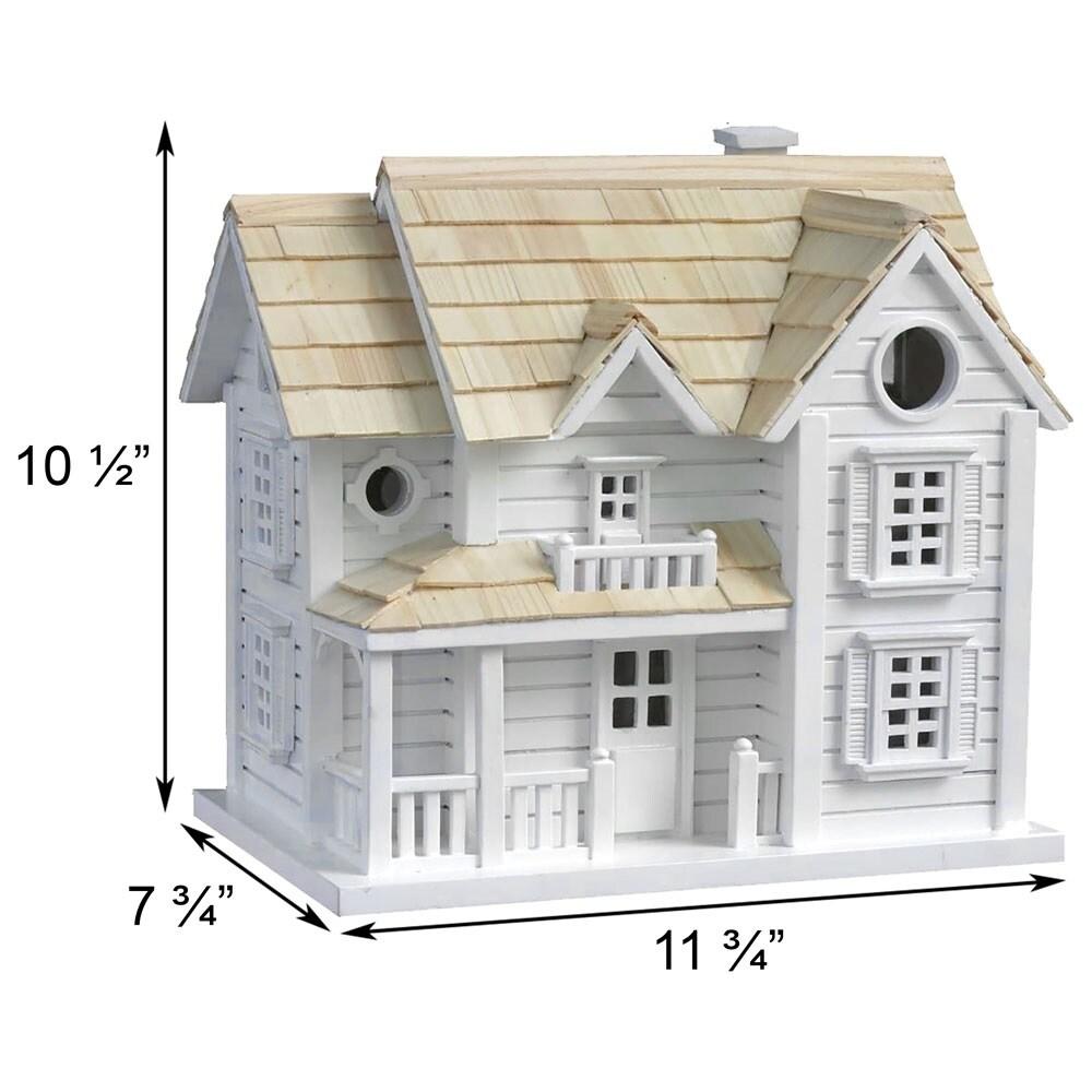 Home Bazaar Classic Series Kingsgate Cottage 10.5 in x 11.5 in x 7.5 in Birdhouse