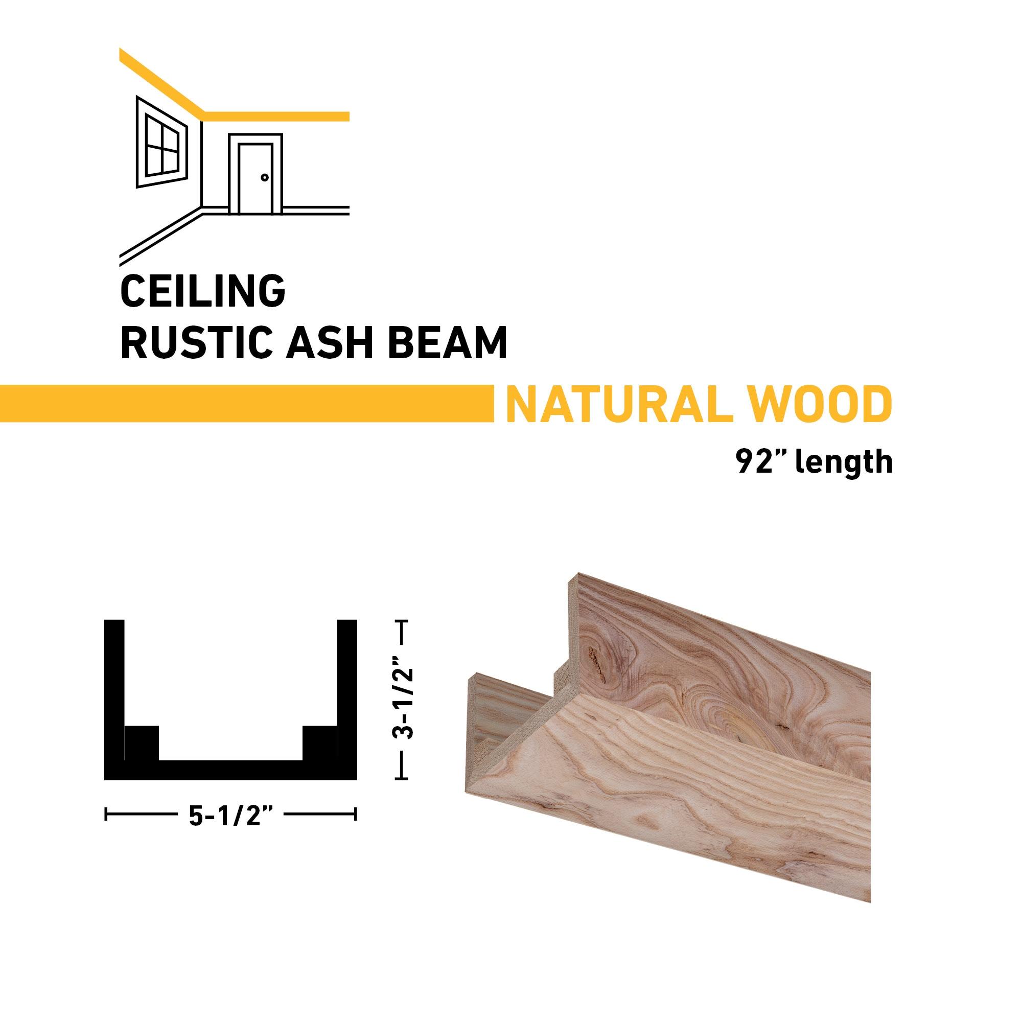 Rustic Box Beam Ash
