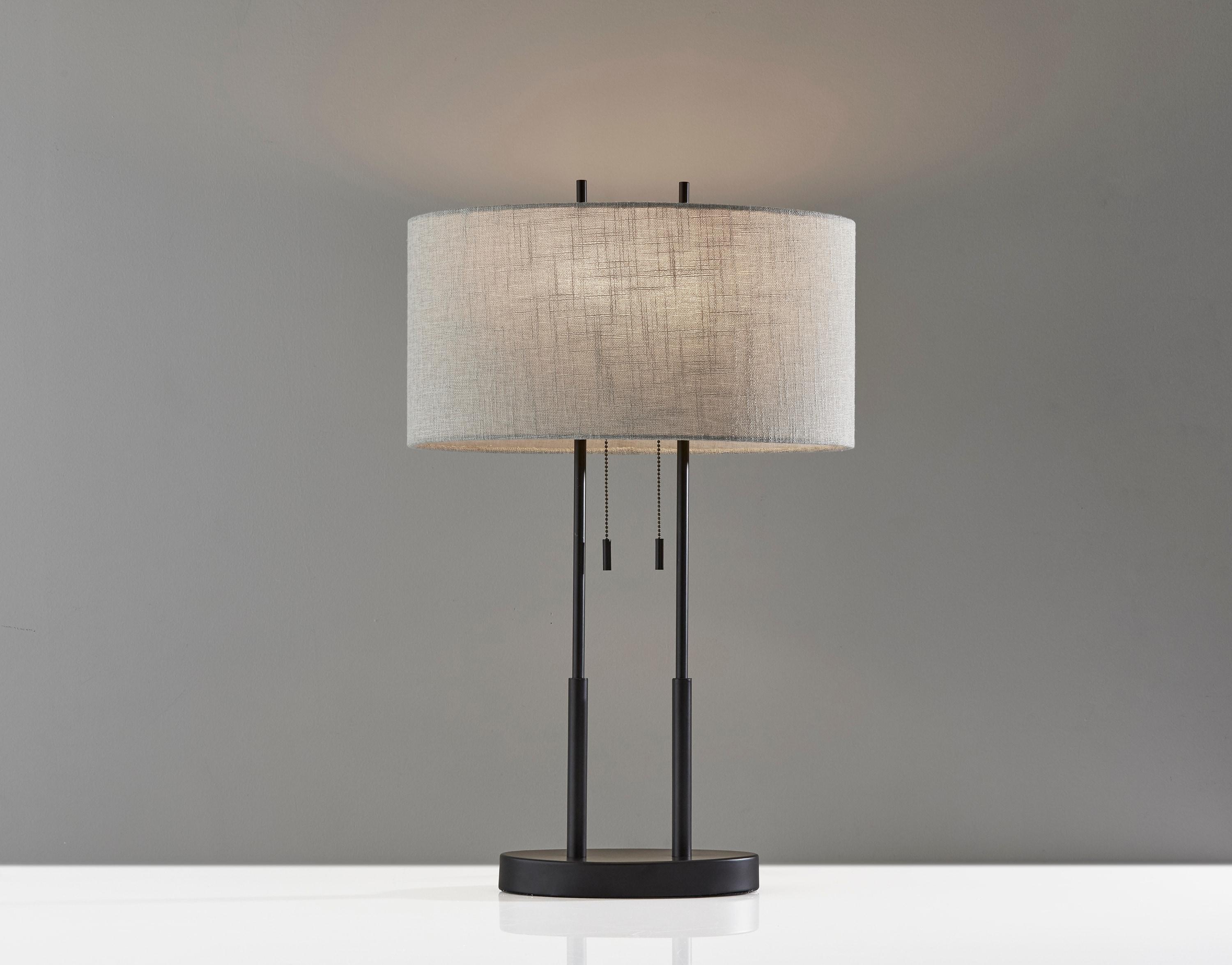 Tuppence Metal Table Lamp (27")