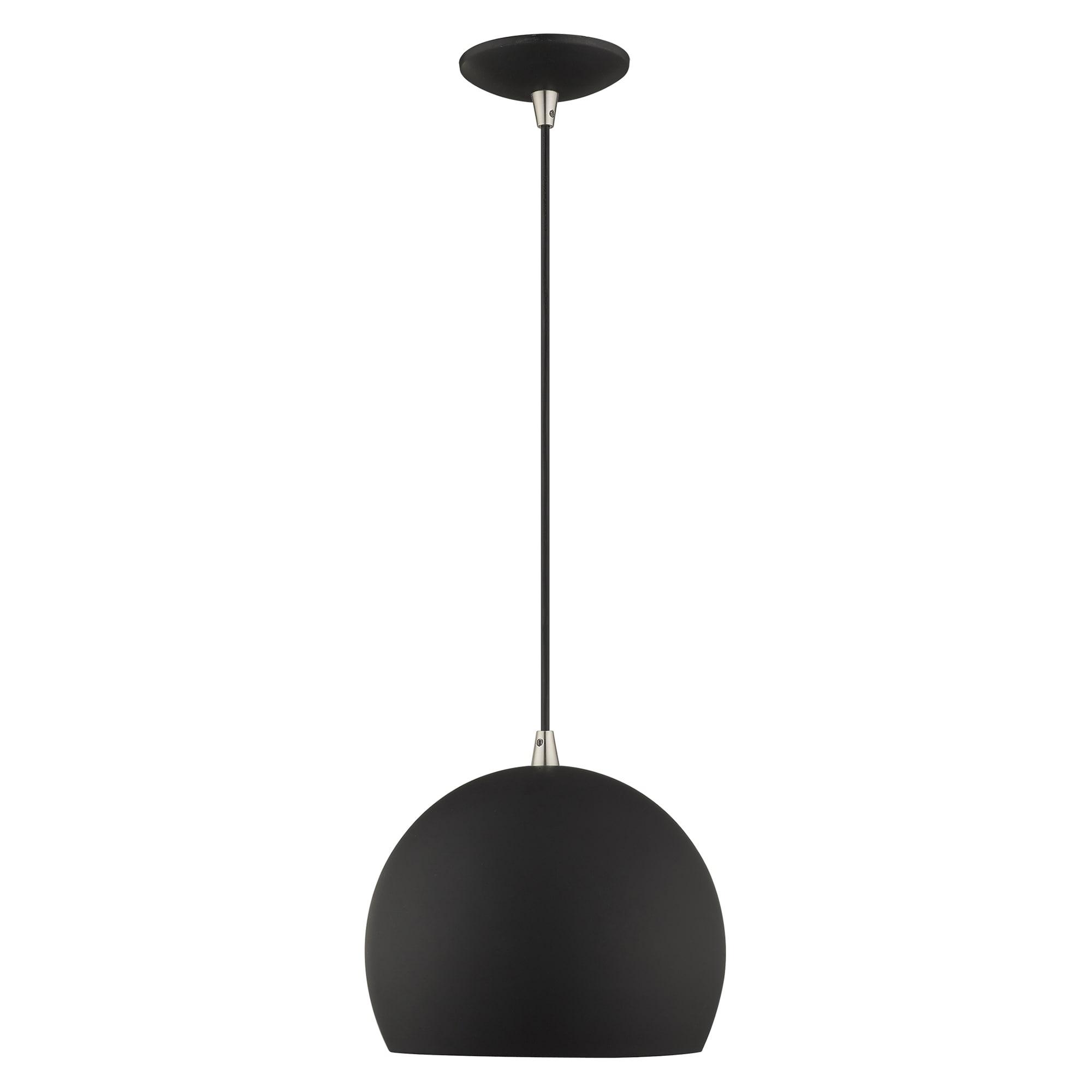 Schultz Single Light Metal Dimmable Pendant