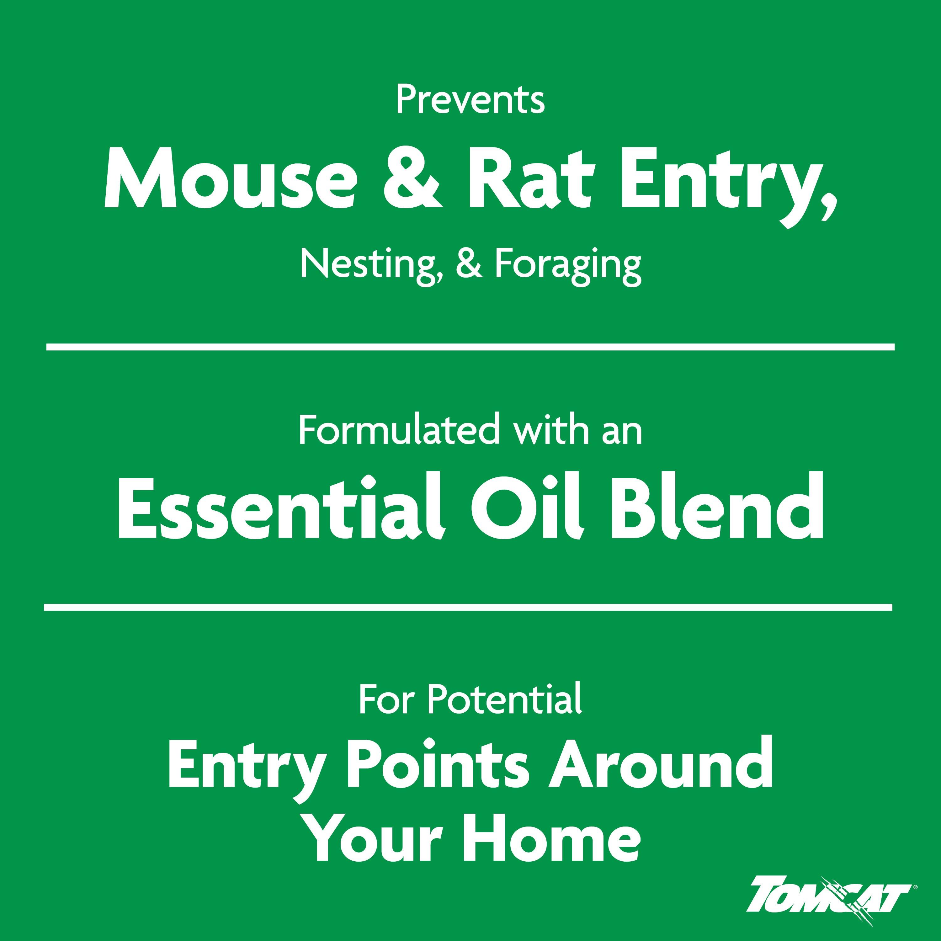 Tomcat Rodent Repellent Ready To Use With Wand - 1gal: Safe for Kids & Pets, Deters Rats