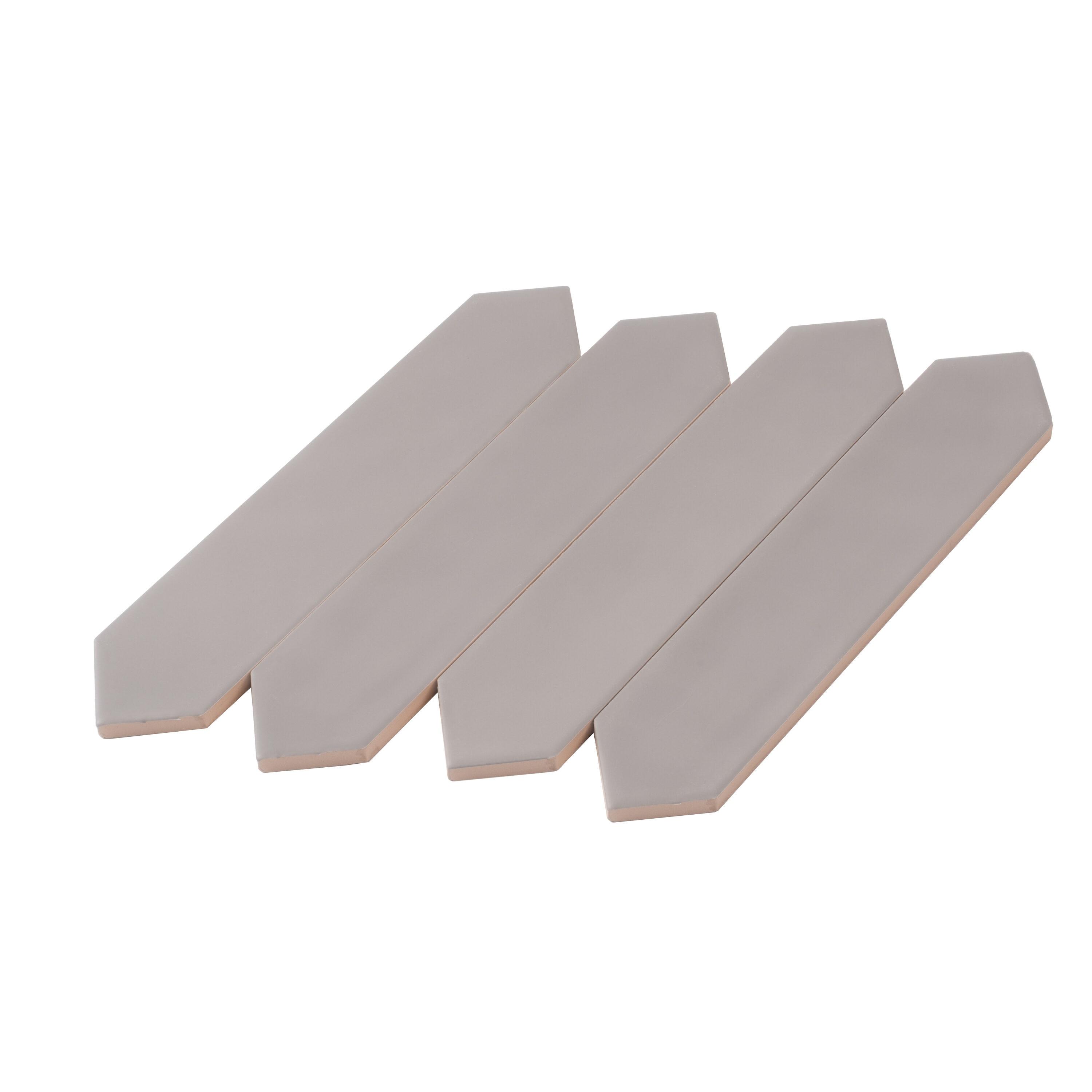 Apollo Tile Piquet 2'' W x 10'' L Ceramic Singular Tile & Reviews | Wayfair