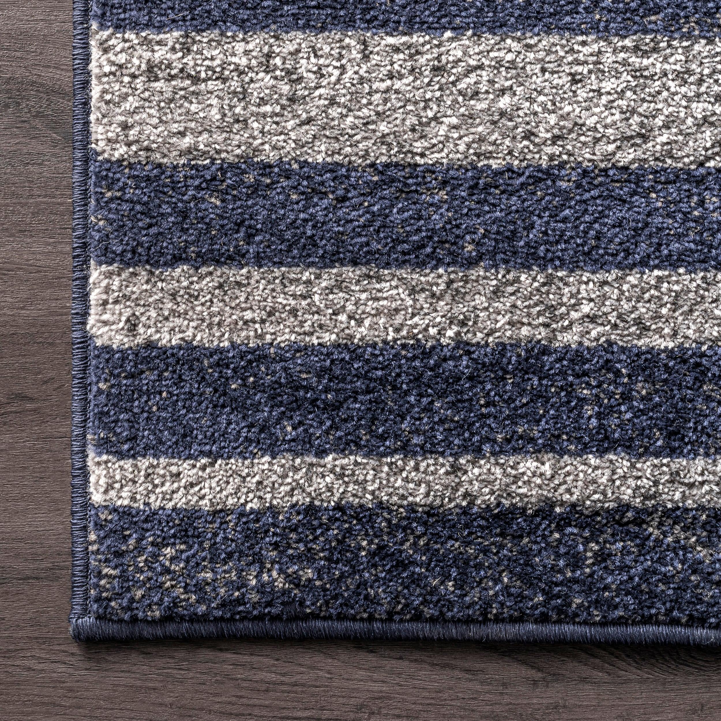 Nuloom Starfish Animal Print 5x8 Indoor Area Rug for Living Room Bedroom Dining Room Kitchen, Blue/Grey