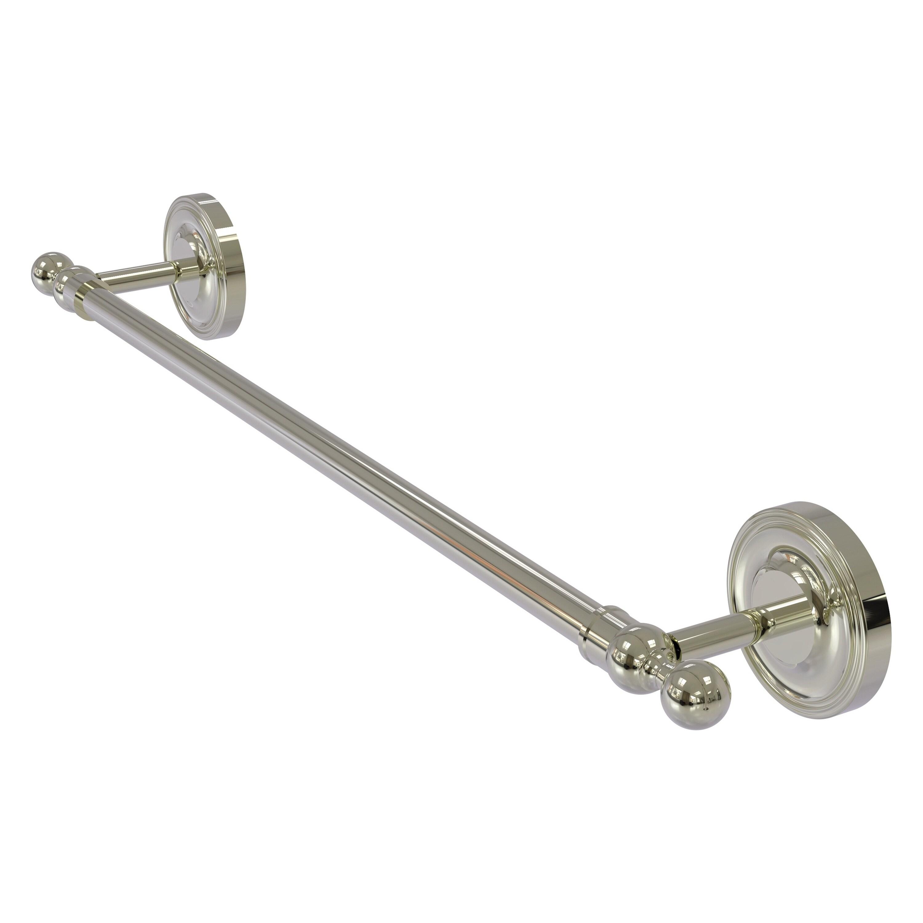 Polished Nickel 24'' Wall Mounted Towel Bar