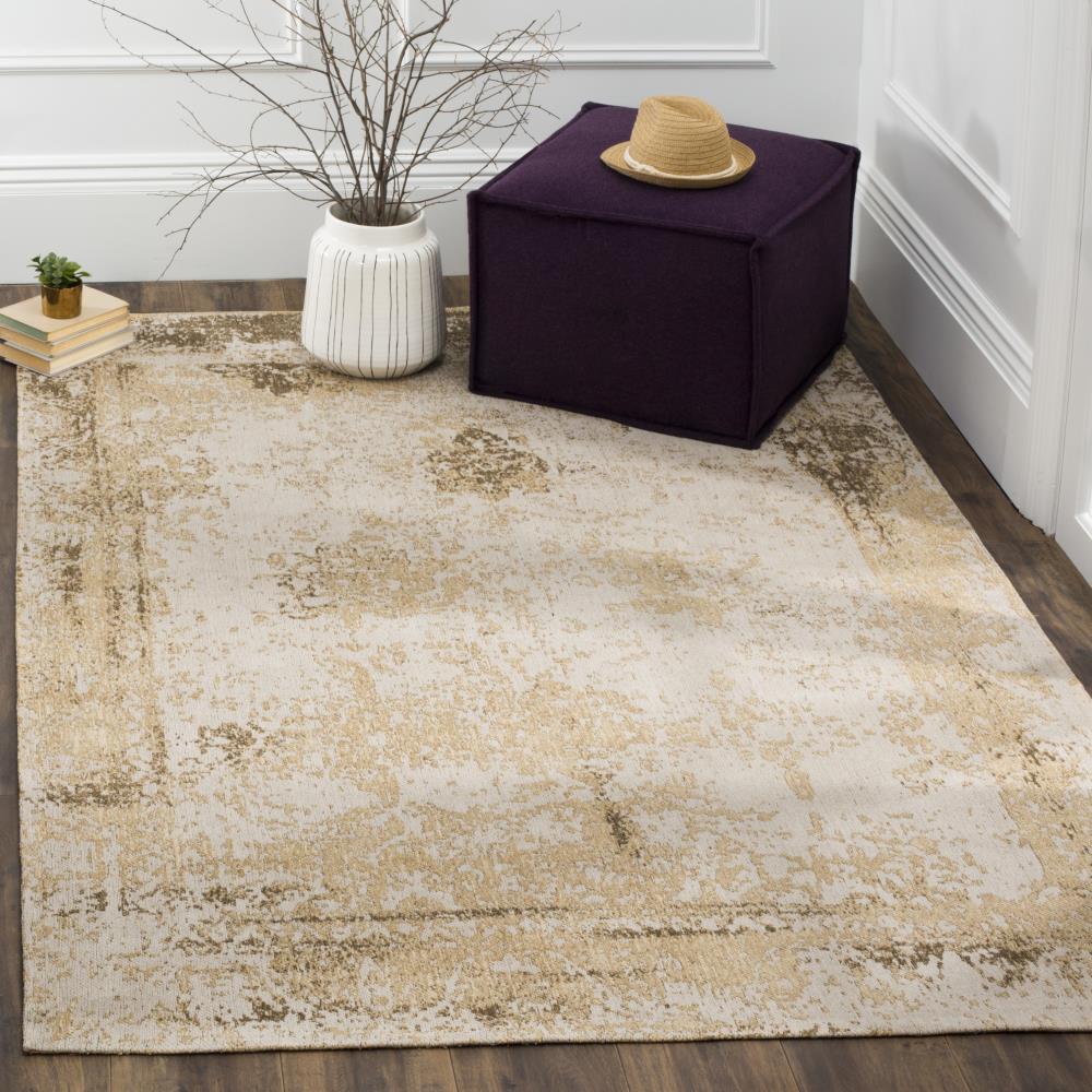 Classic Vintage CLV125 Power Loomed Area Rug - Sand - 5'x8' - Safavieh.