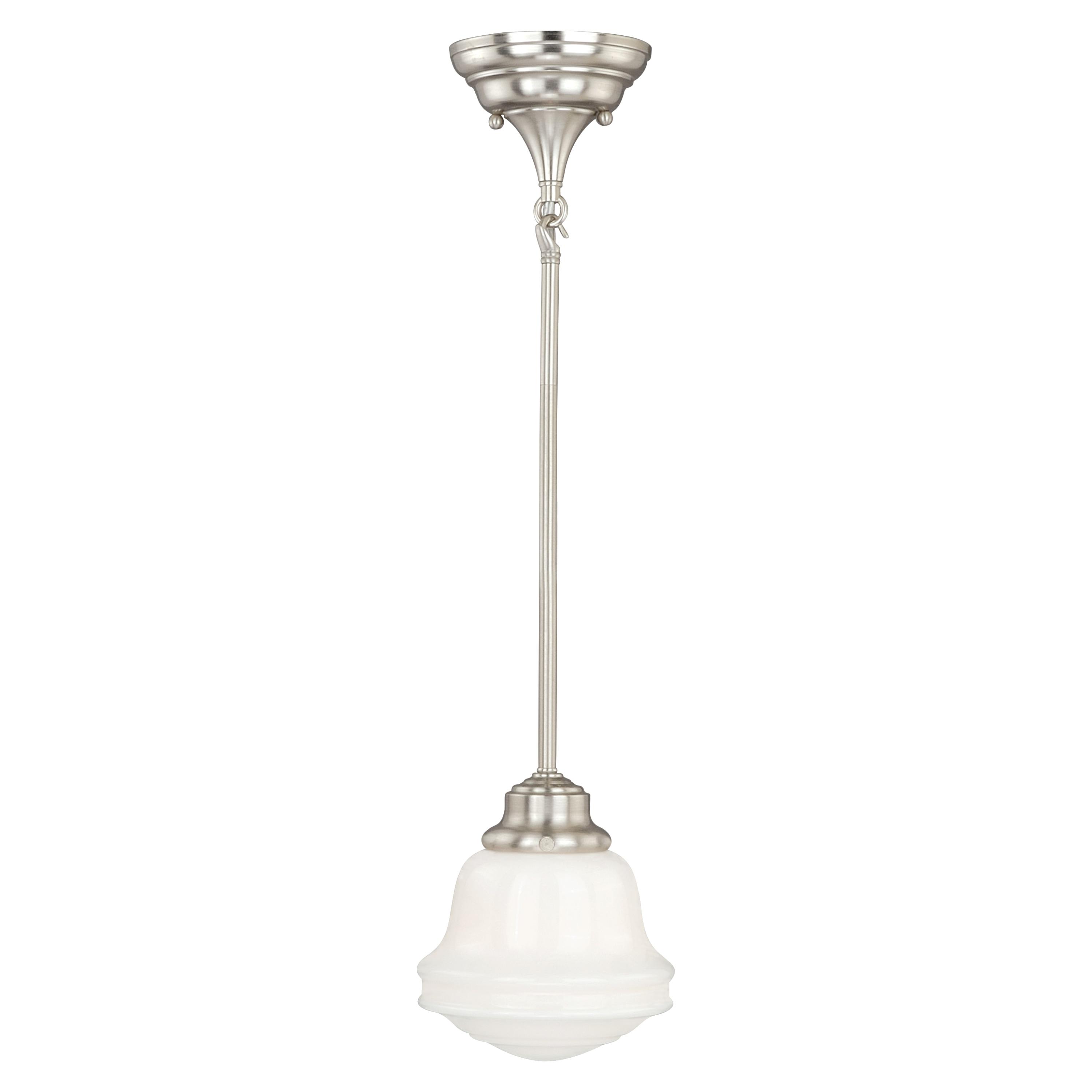 Vaxcel Huntley 1 - Light Pendant in  Satin Nickel