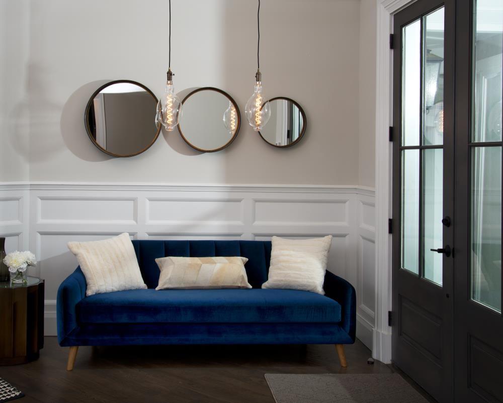 Clear Glass LED Filament Decorative Light Bulb, 15.16 in