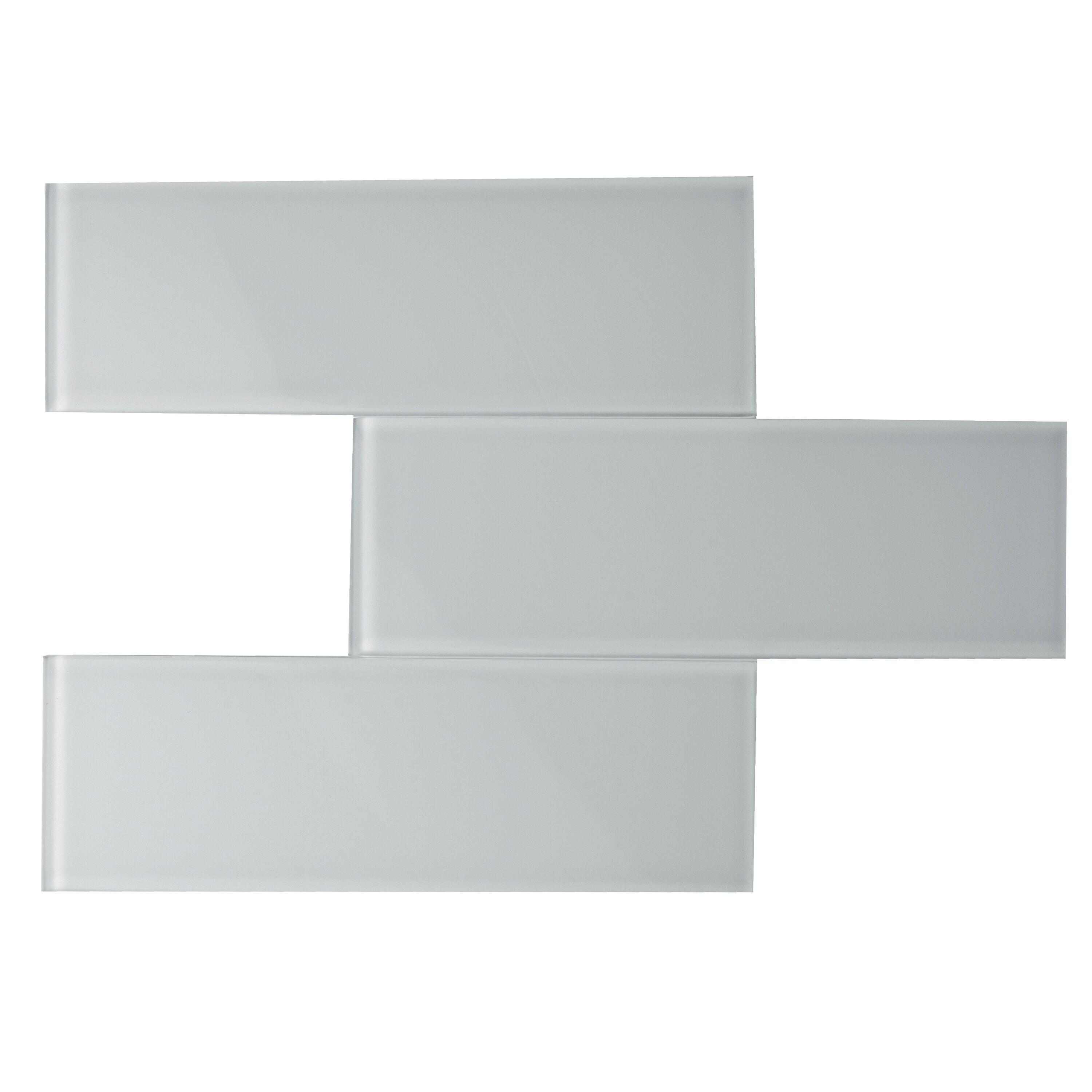 3" x 9" Glass Subway Tile