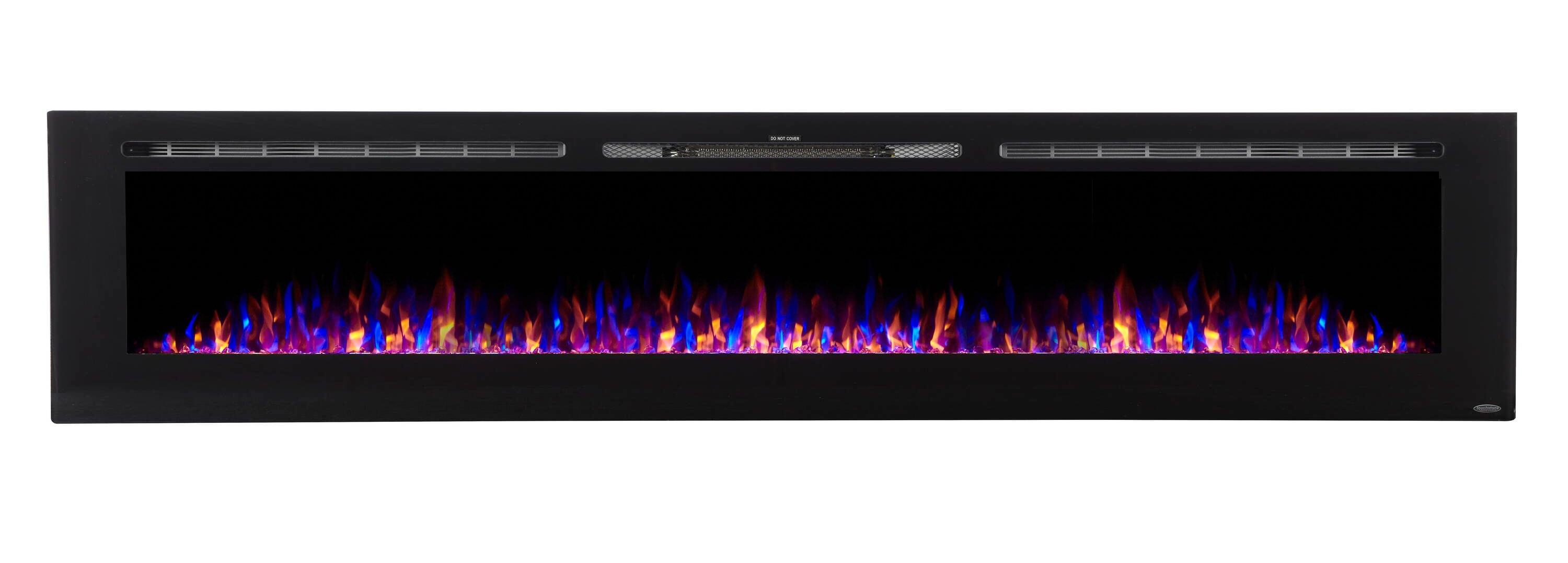 Touchstone The Sideline 100 80032 100" Recessed Electric Fireplace