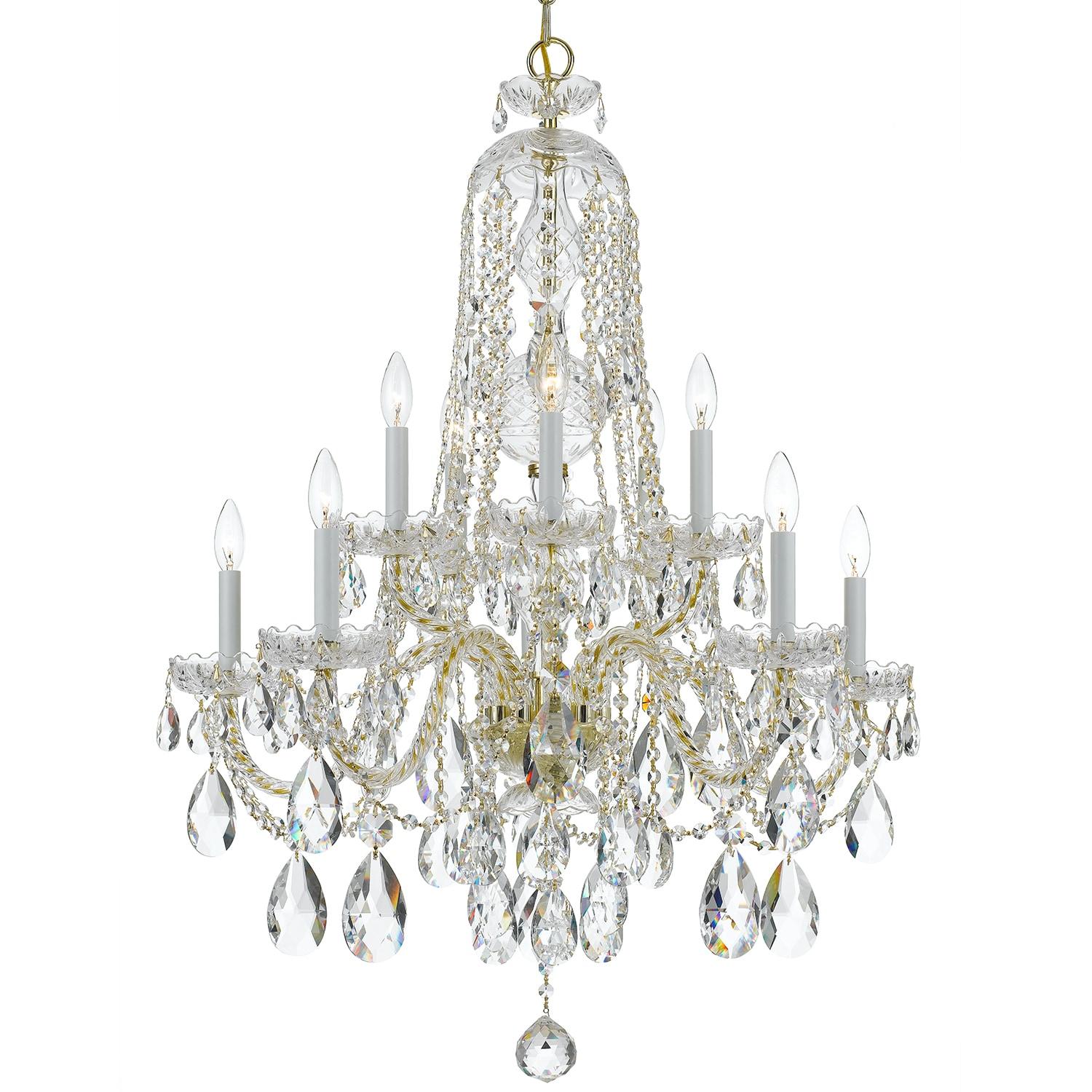 Crystorama Lighting - Ten Light Chandelier - Chandelier - Crystal - Five Light