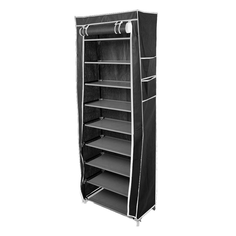 Ktaxon Portable Shoe Rack Shelf Storage Closet Organizer Cabinet