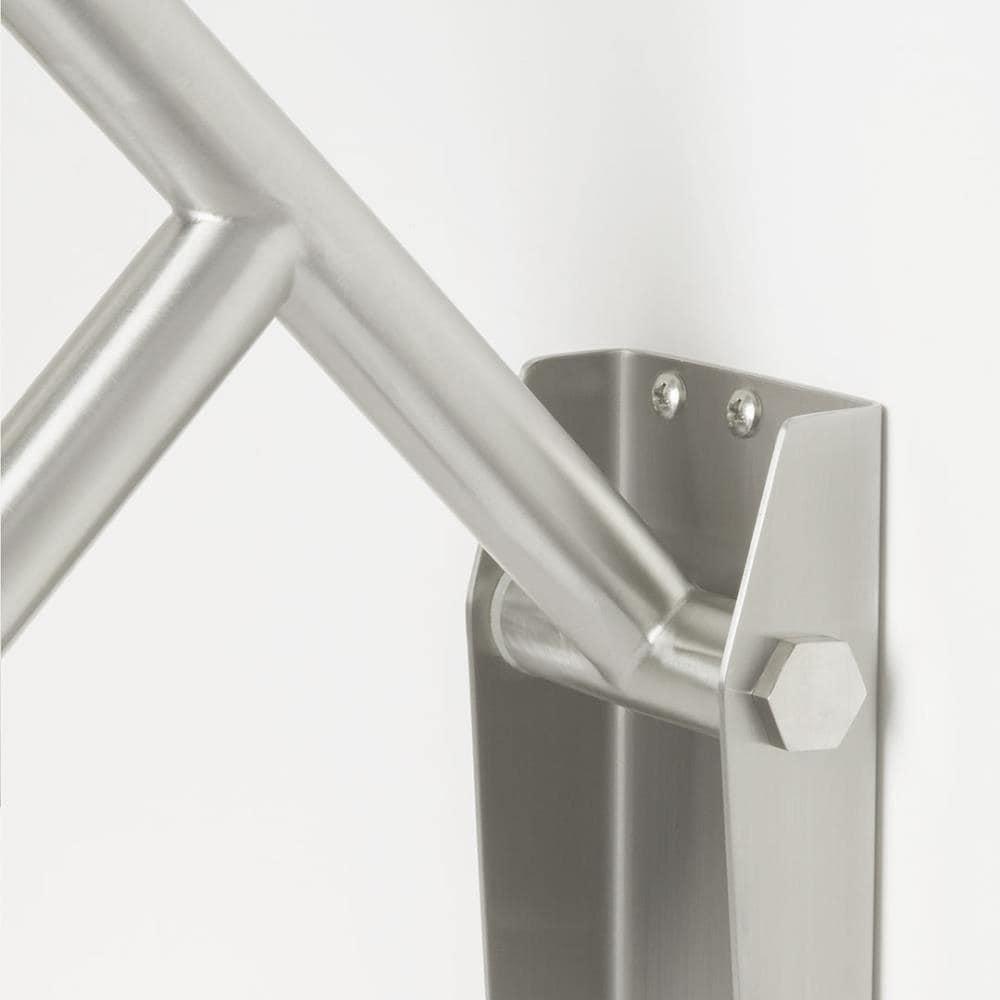 Seachrome 30" Lifestyle & Wellness® Swing-Up Bathroom Handicap Grab Bar, Satin Finish