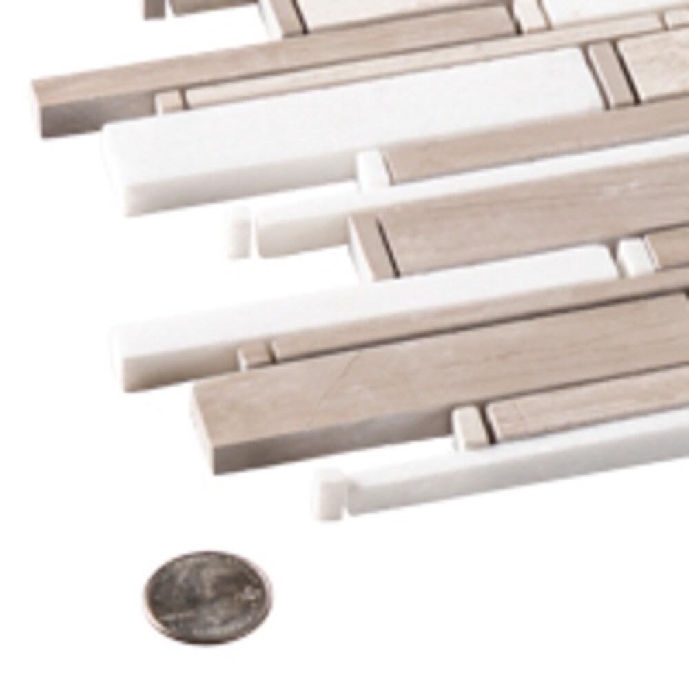Knoll Natural Stone Mosaic Kitchen Backsplash, Bathroom, Shower, Pool, Wall and Floor Tile