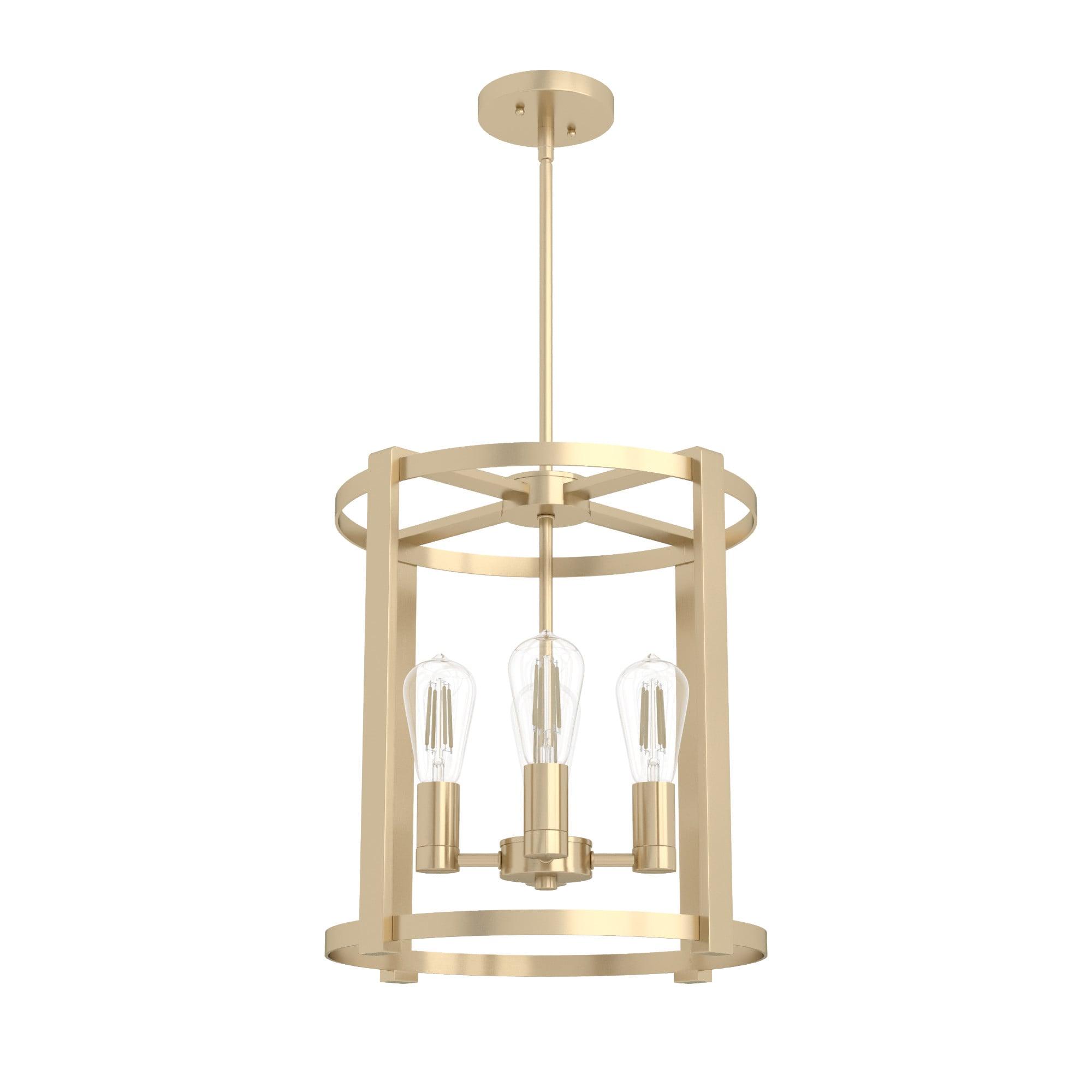 Hunter Fan 4 Modern Alturas Gold Cage Chandeliers