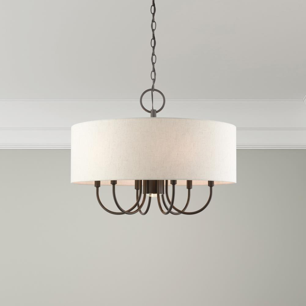 Livex Lighting Blossom 7 - Light Pendant in  English Bronze