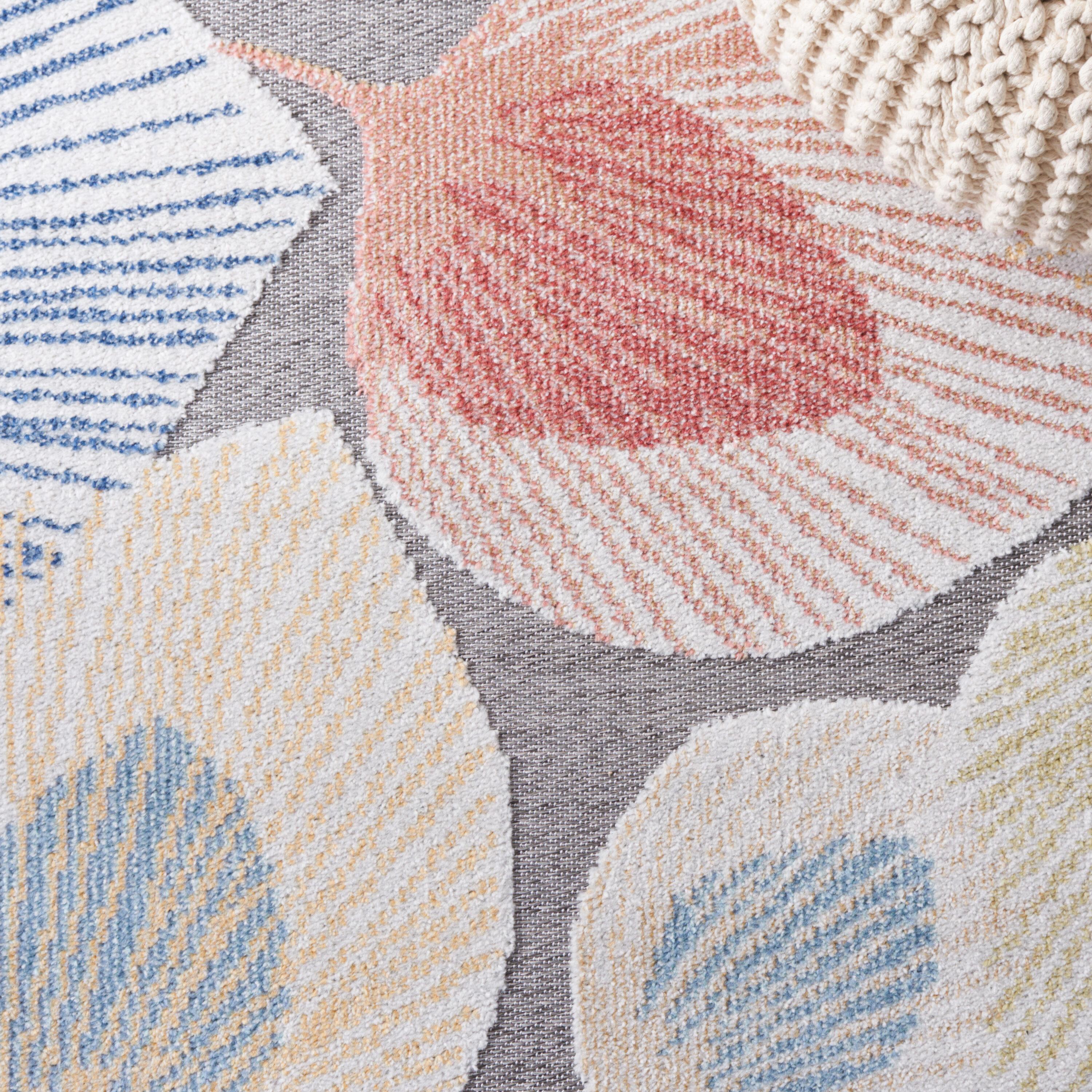 Sarasota SAR110 Power Loomed Area Rug - Beige/Grey - 8'x10' - Safavieh.